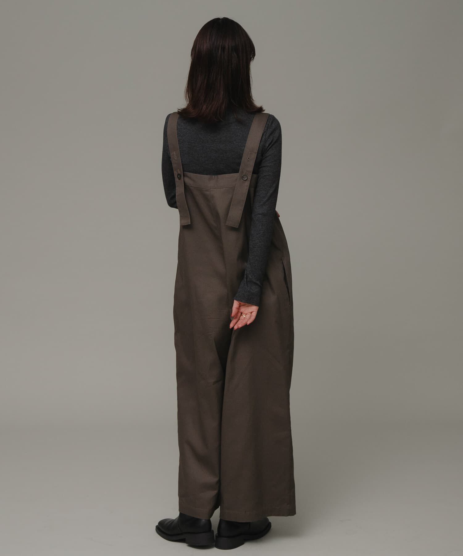 Sonny Label 「ハイウエストタックサロペット」|スカート|