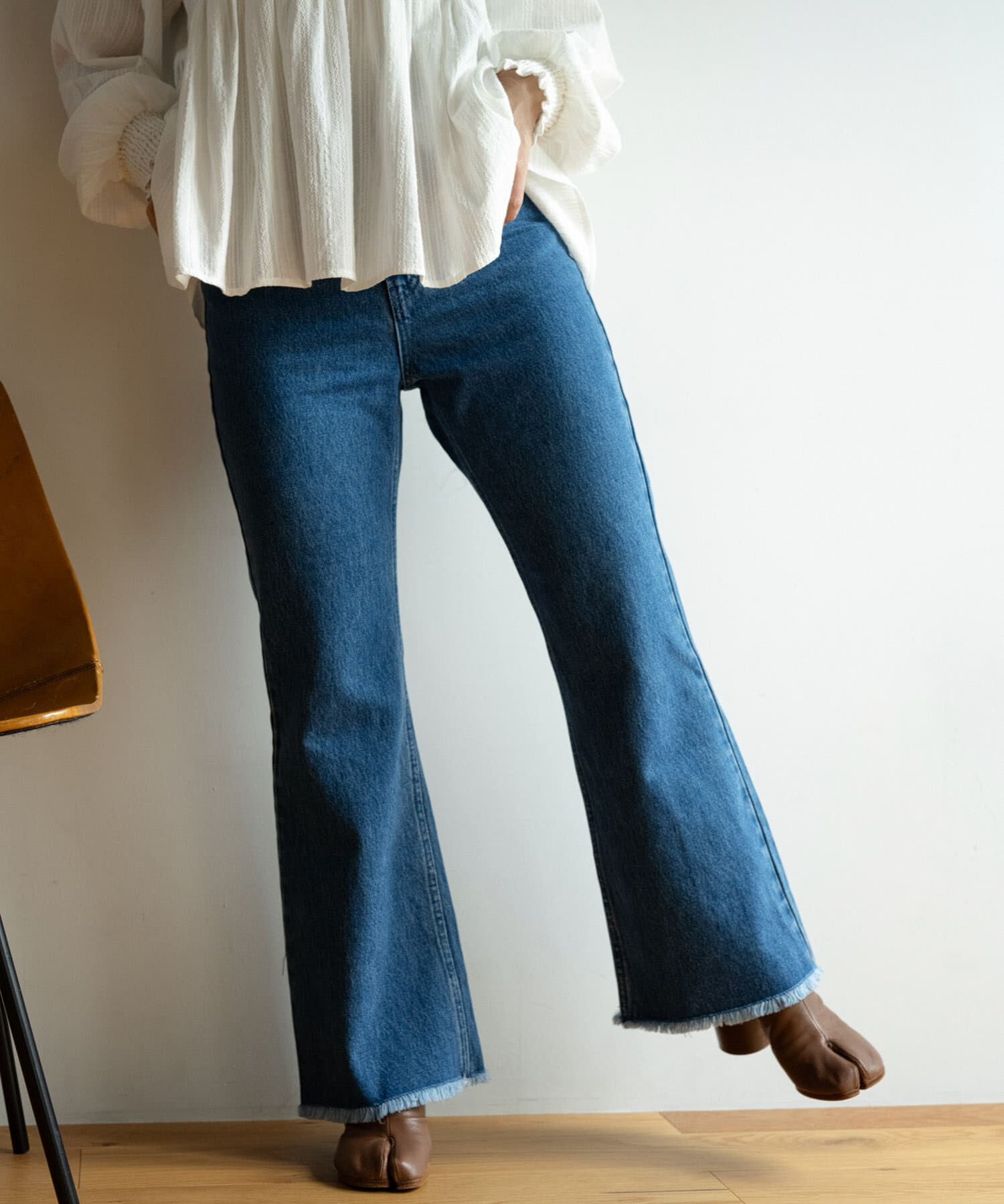 Sonny Label 「『WEB/一部店舗限定』NaokoTakayamaデニムパンツ」|デニム|インディゴブルー