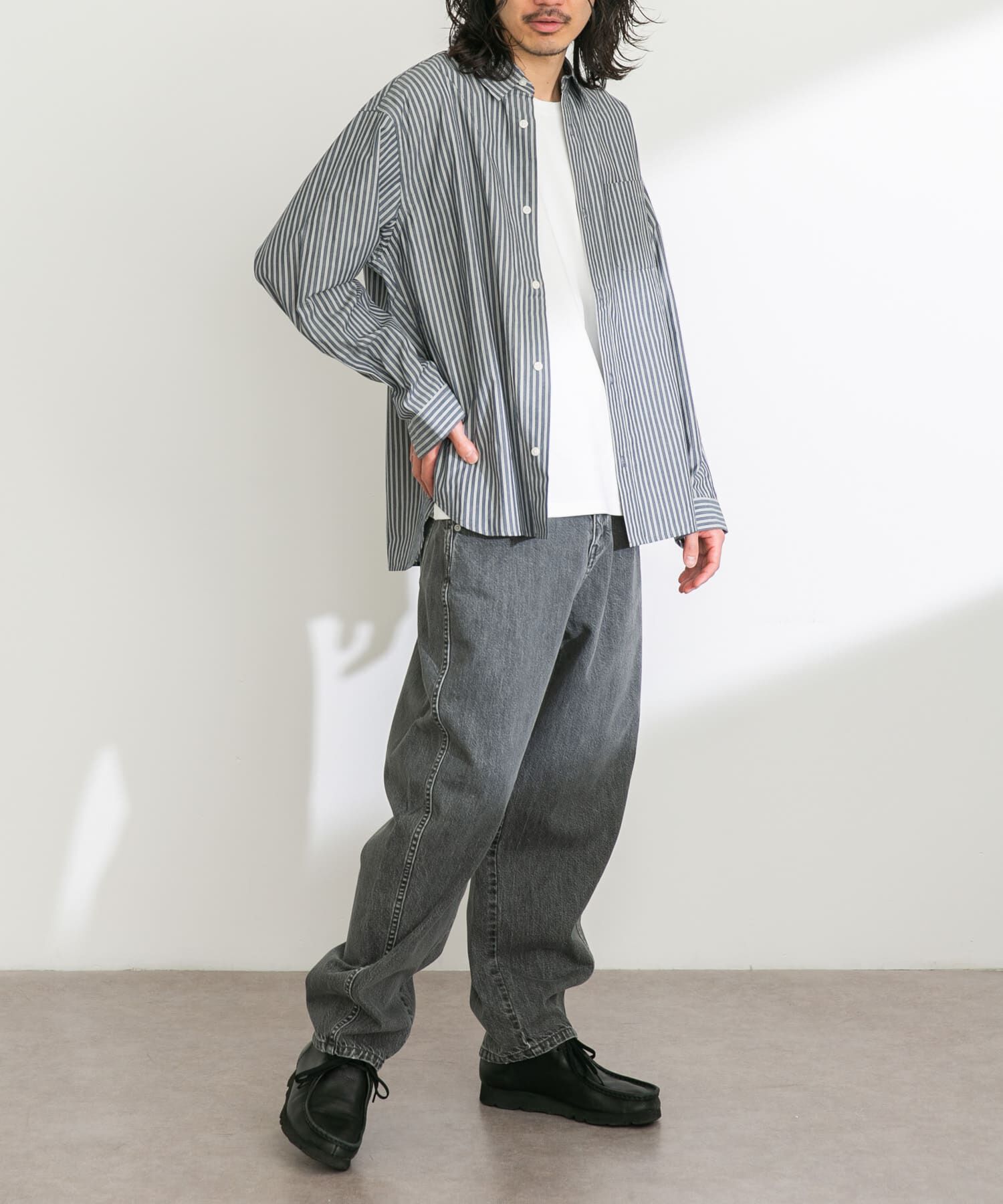 Sonny Label 「デニムバレルパンツ」|デニム|