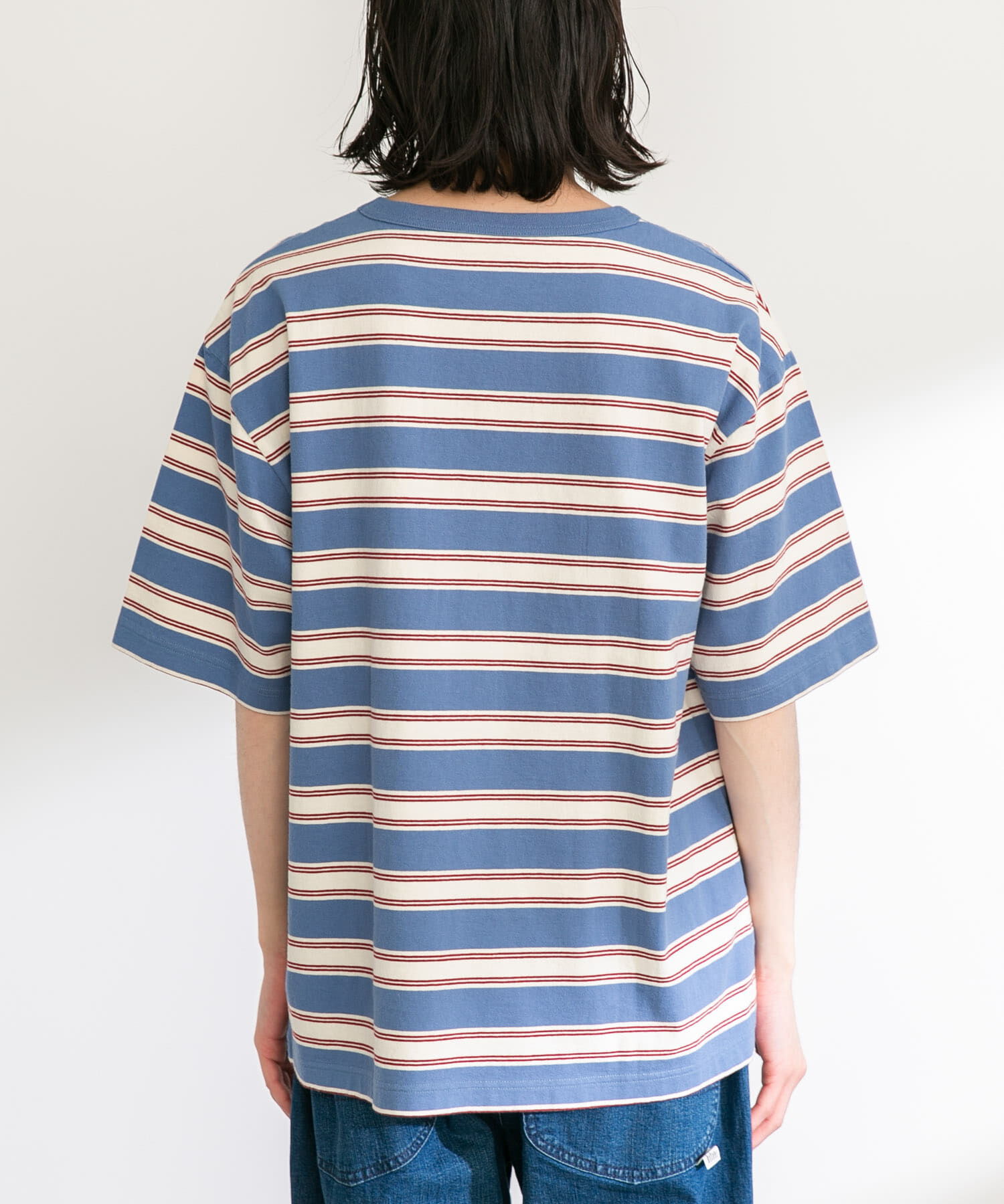 Sonny Label 「レトロボーダーハーフスリーブTEE」|Tシャツ・カットソー|
