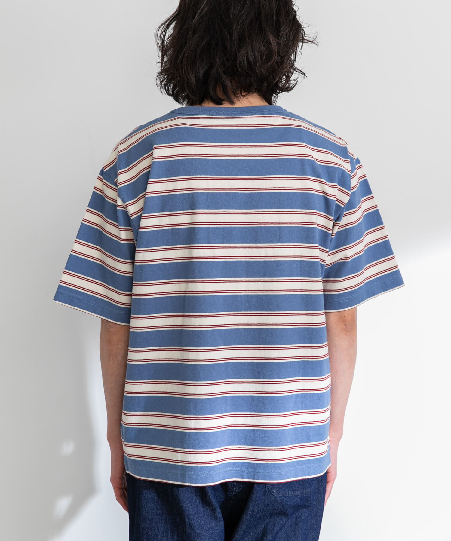 Sonny Label 「レトロボーダーハーフスリーブTEE」|Tシャツ・カットソー|