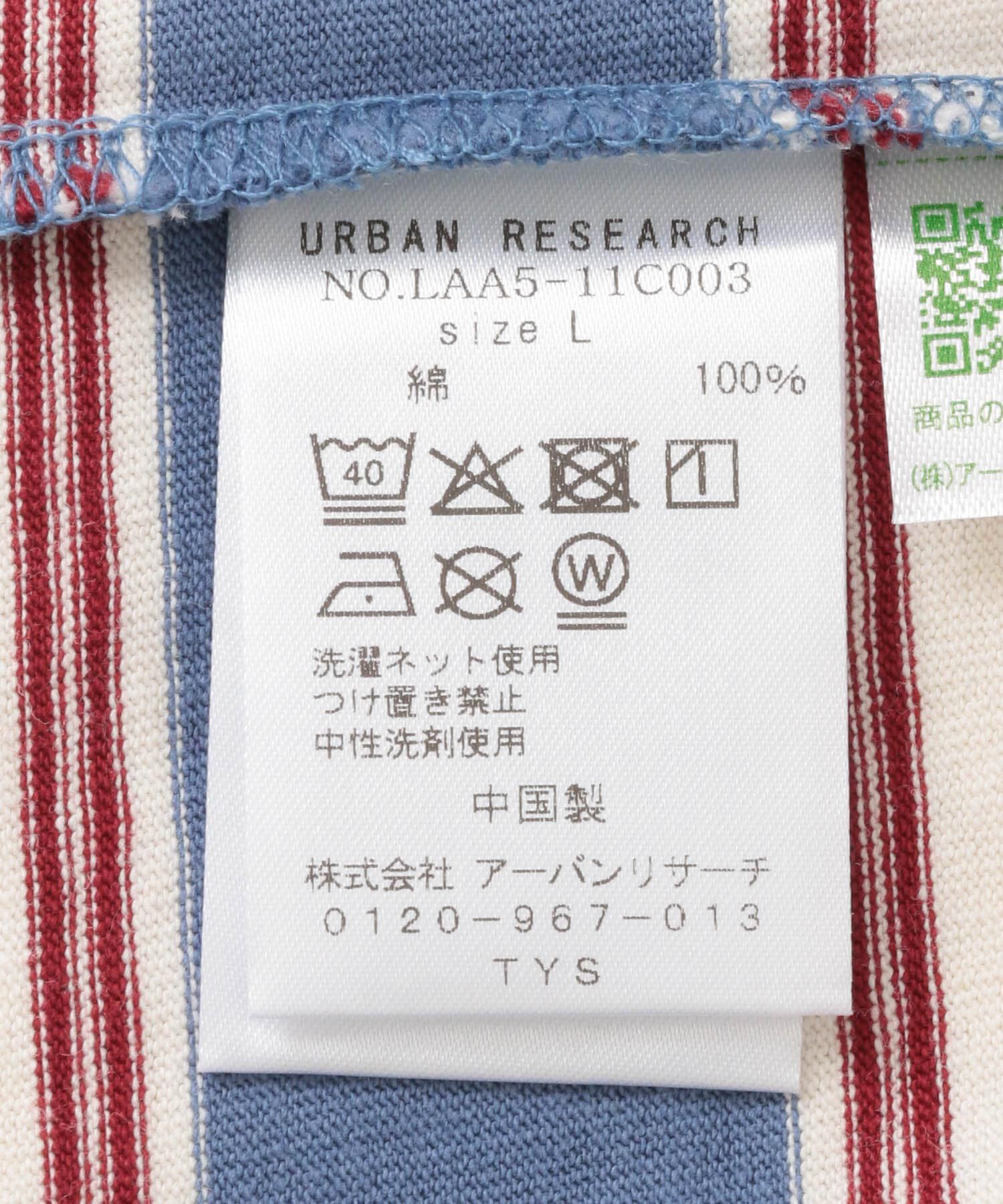 Sonny Label 「レトロボーダーハーフスリーブTEE」|Tシャツ・カットソー|