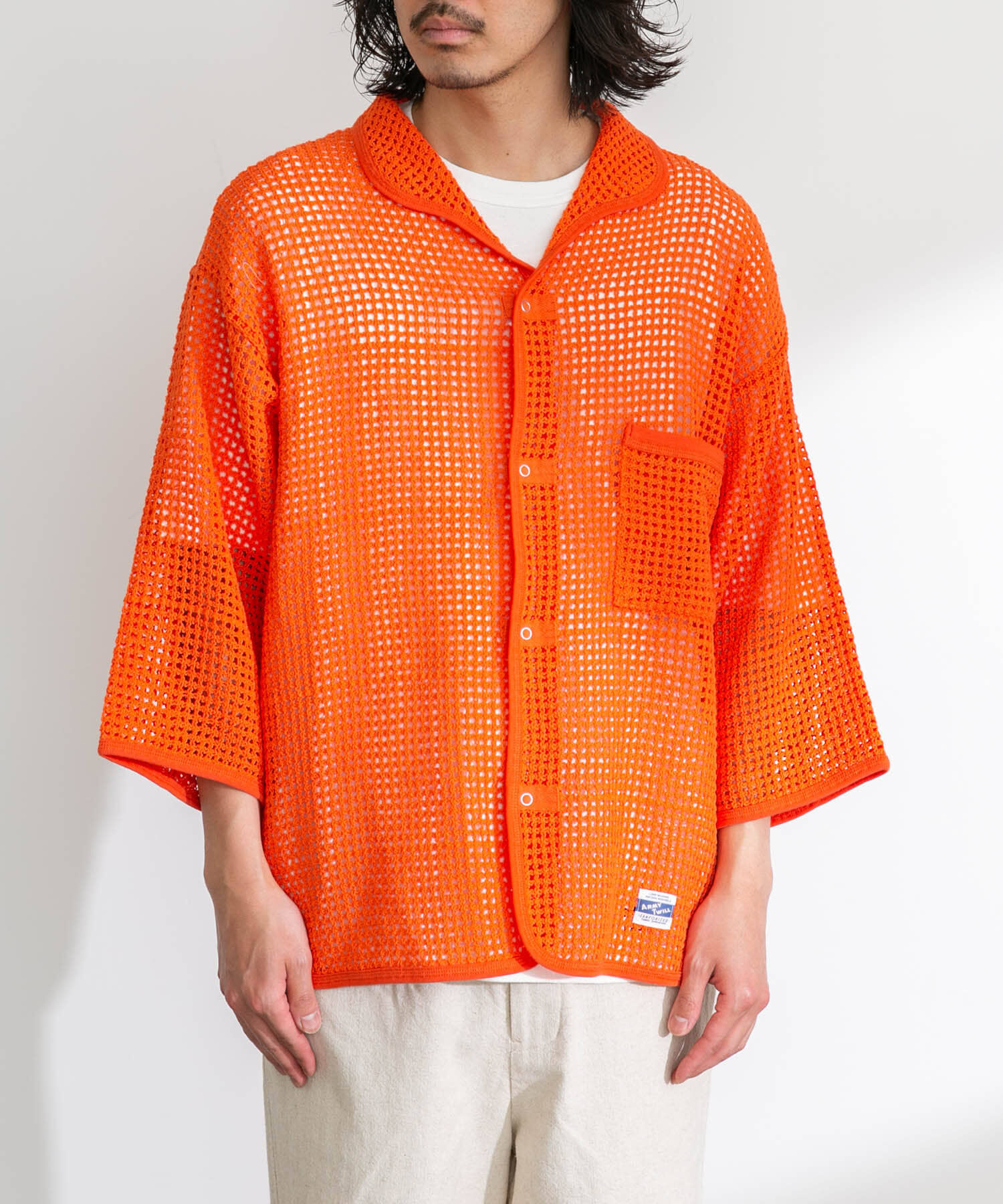 Sonny Label 「ARMY TWILL　Cotton Mesh Shirts」|シャツ・ブラウス|