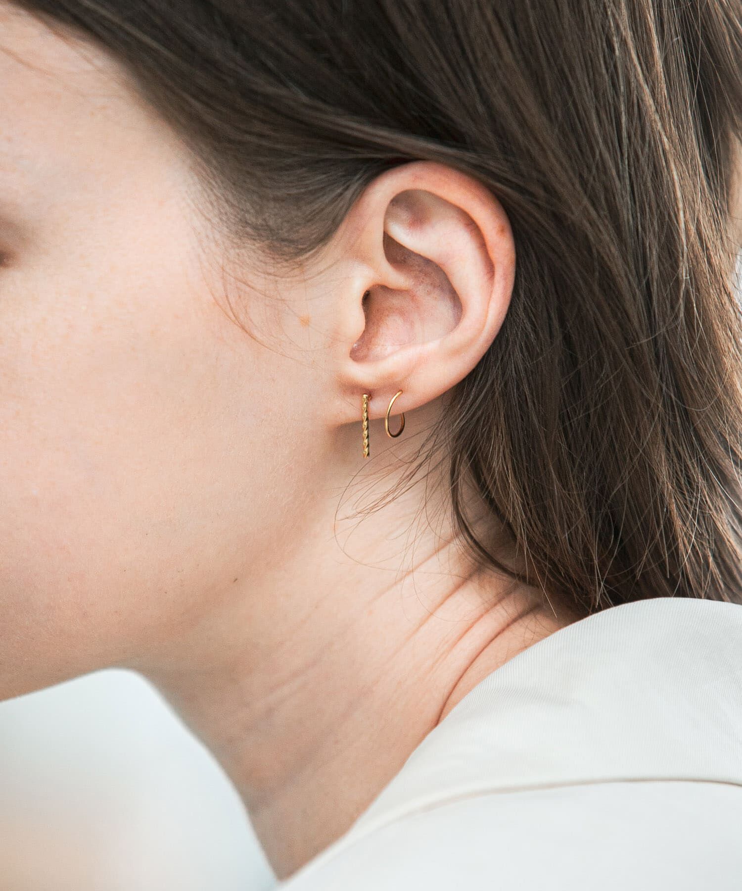 URBAN RESEARCH「decor『デコール』　18K DesignTwistPierce」|ピアス|