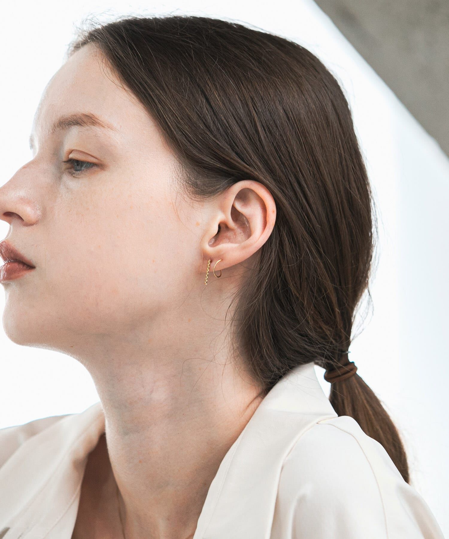 URBAN RESEARCH「decor『デコール』　18K DesignTwistPierce」|ピアス|