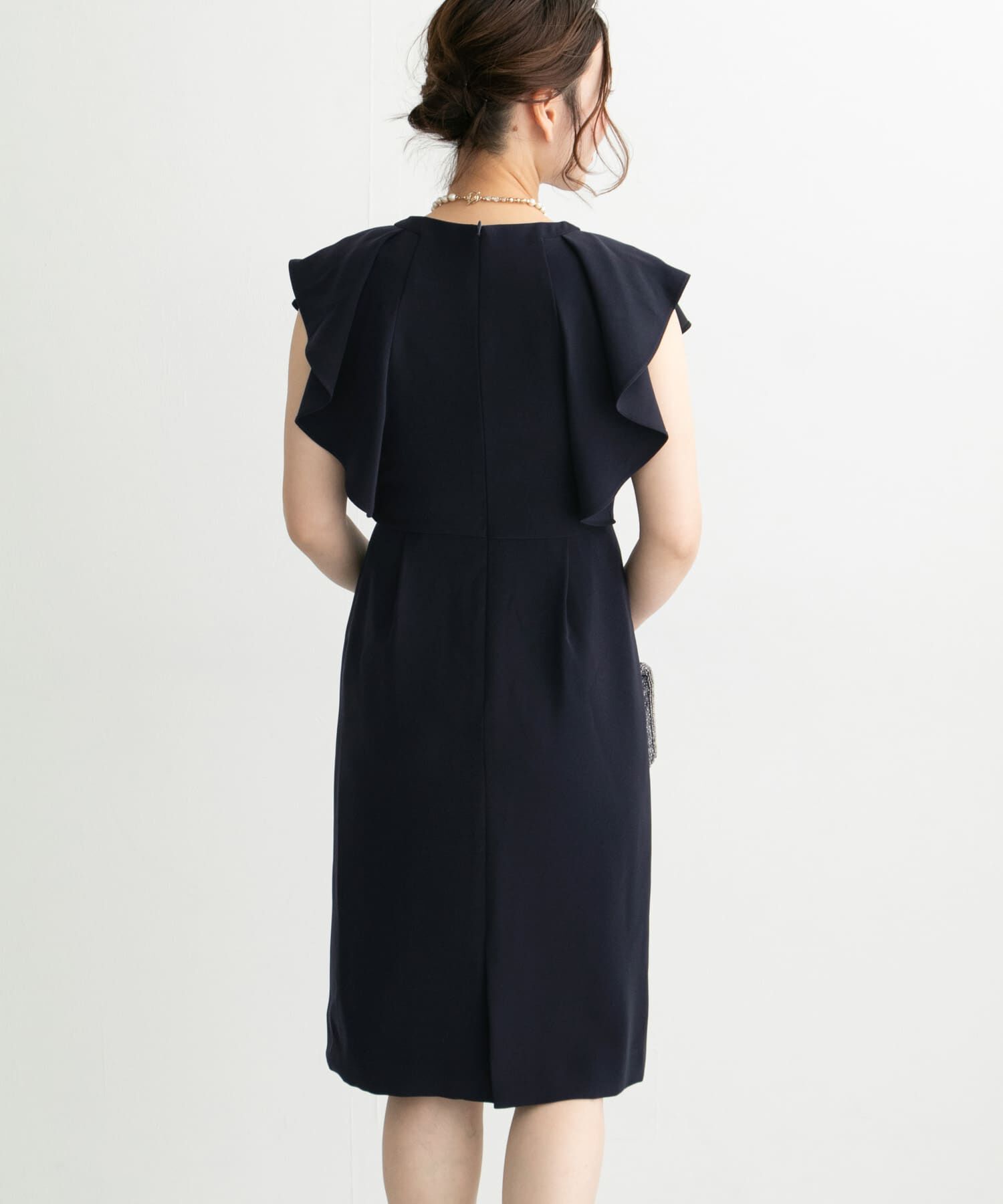 URBAN RESEARCH ROSSO「変形フリルコクーンドレス」|ワンピース|