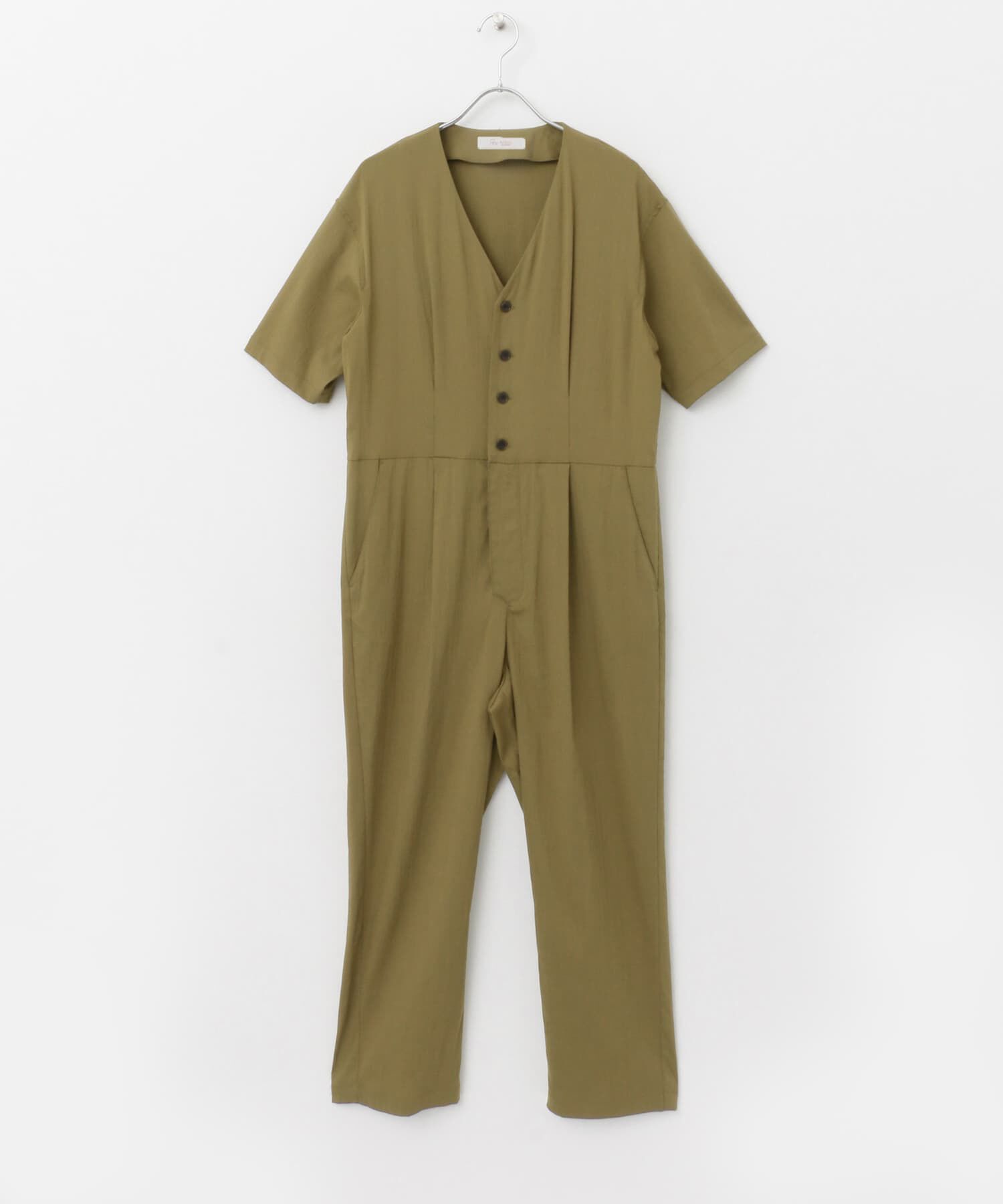 URBAN RESEARCH ROSSO「F by ROSSO　ウエスト切り替えVネックオールインワン」|スカート|