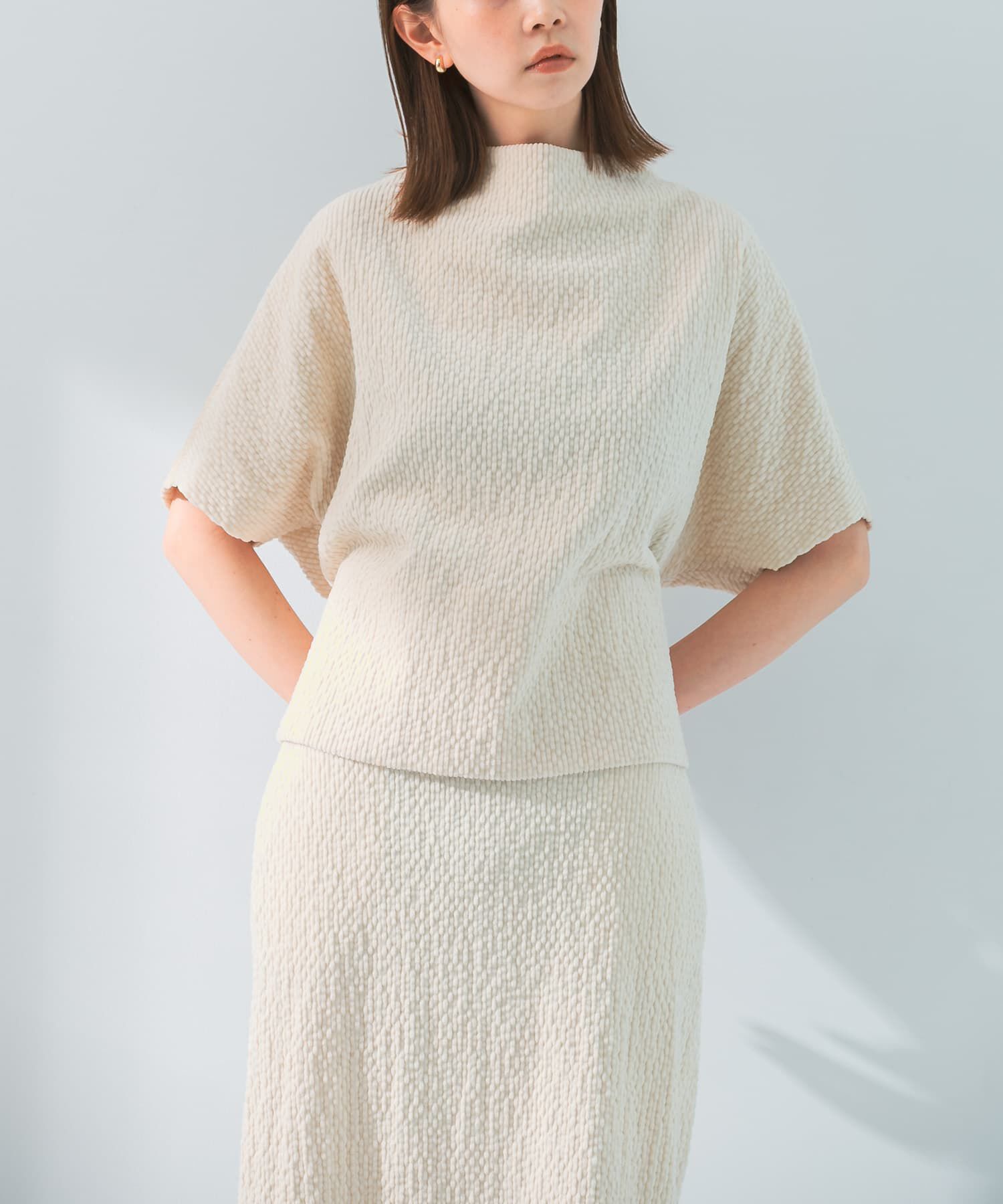 URBAN RESEARCH ROSSO「le　CORDUROY TIE BLOUSE」|シャツ・ブラウス|