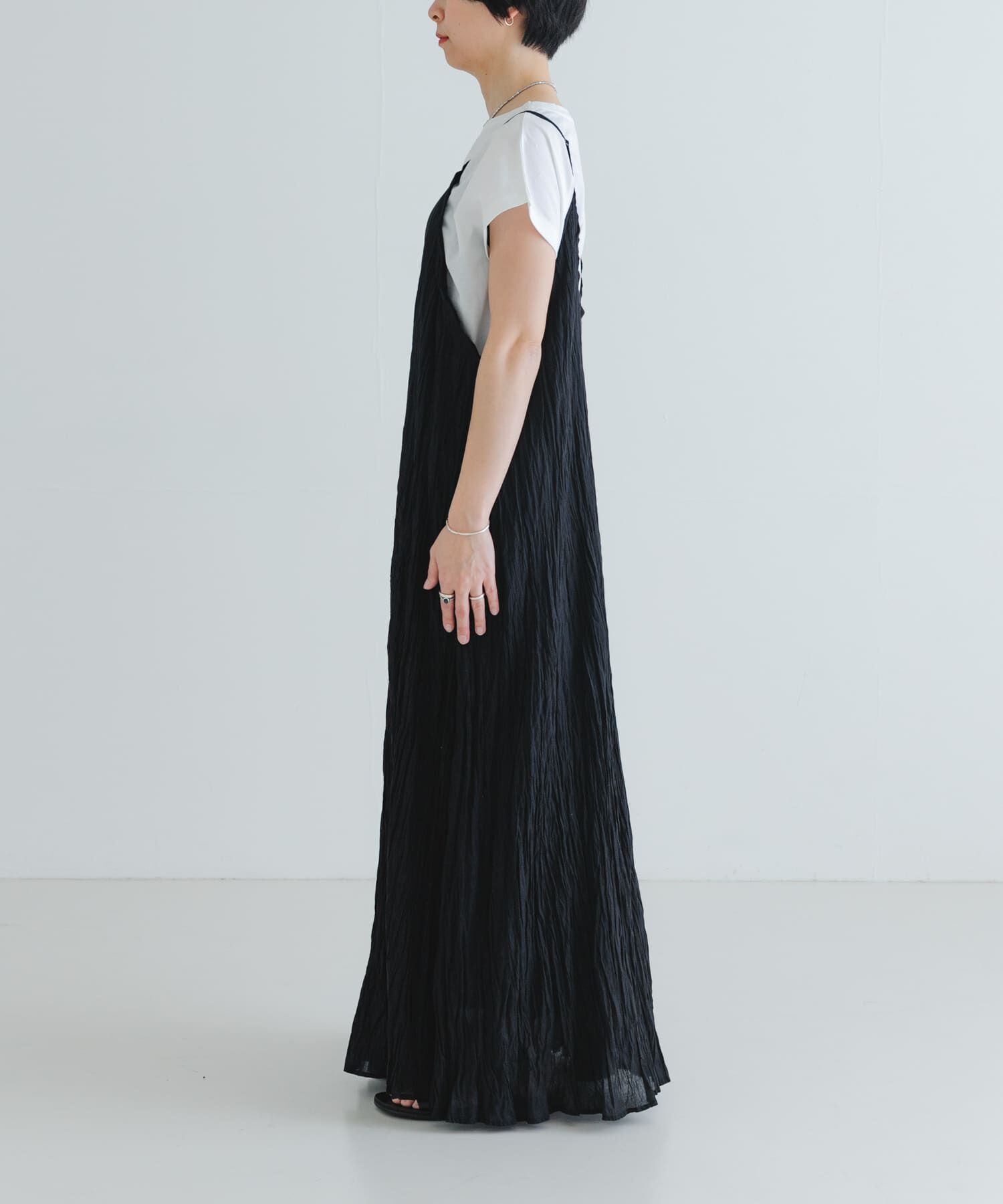 URBAN RESEARCH「コットンクリンクルキャミワンピース」|ワンピース|