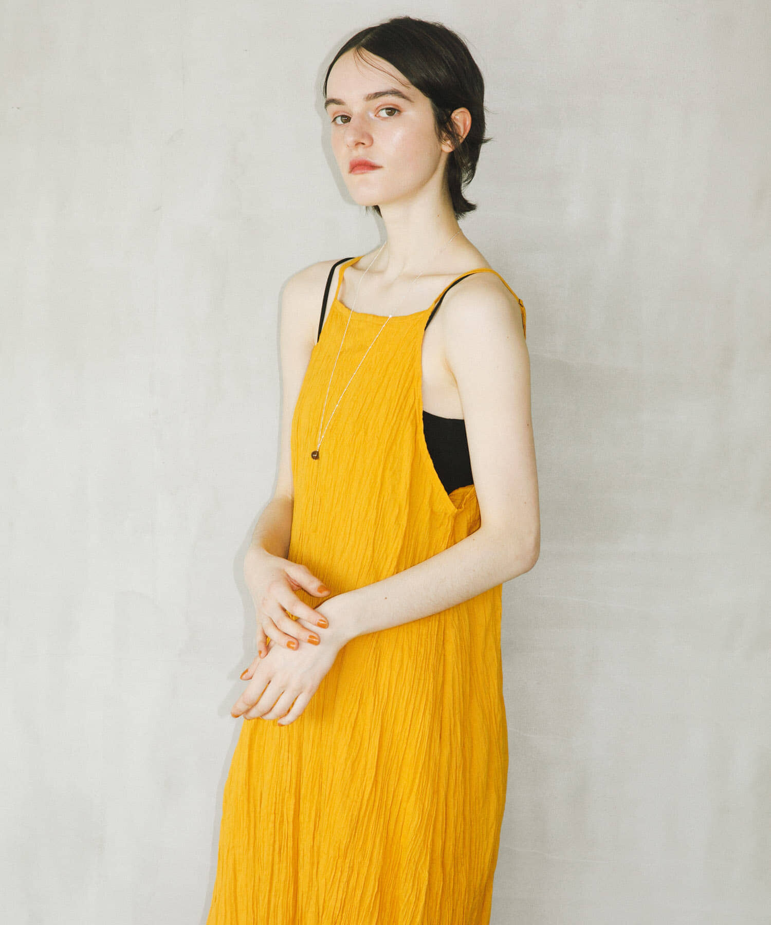 URBAN RESEARCH「コットンクリンクルキャミワンピース」|ワンピース|