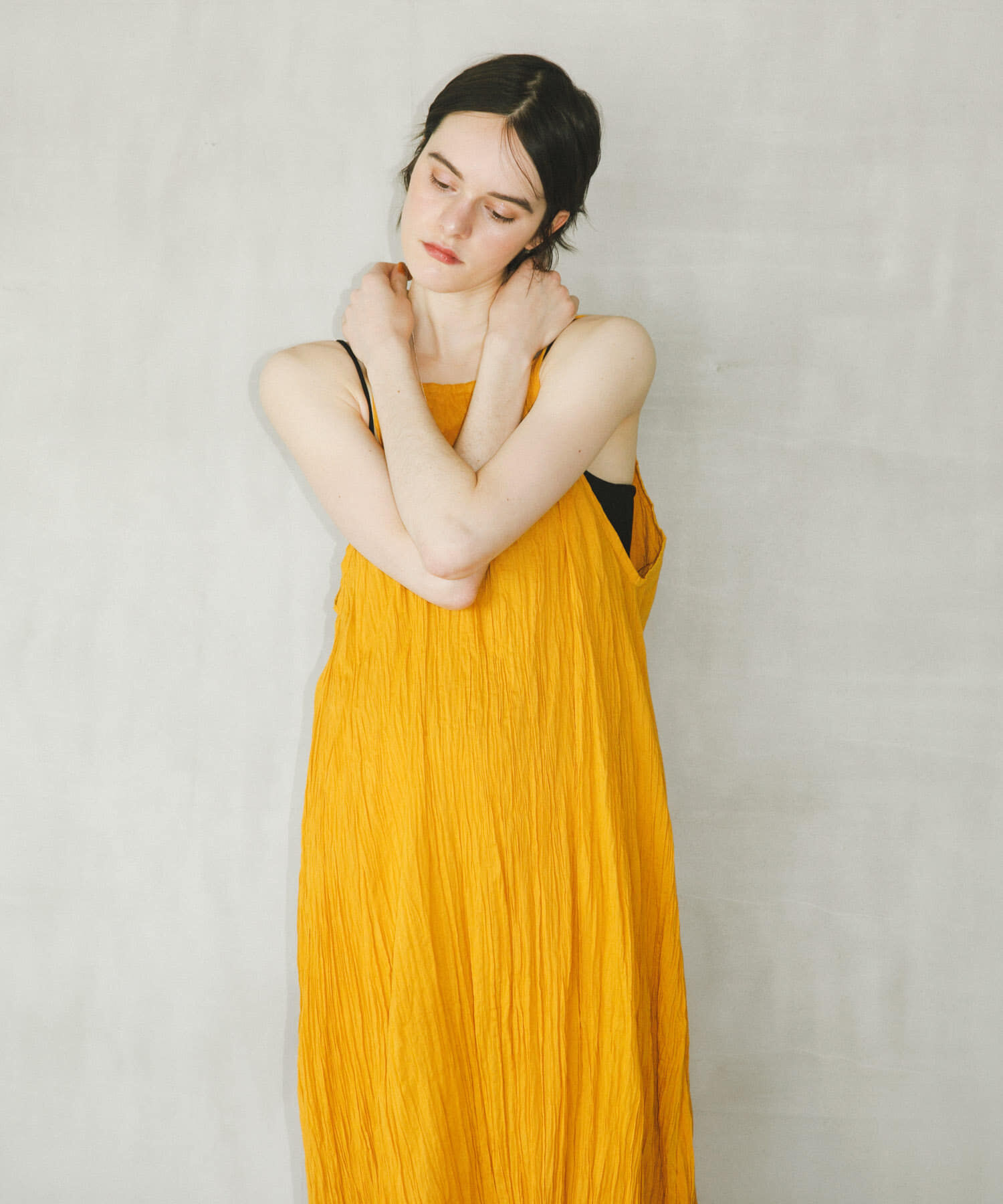 URBAN RESEARCH「コットンクリンクルキャミワンピース」|ワンピース|