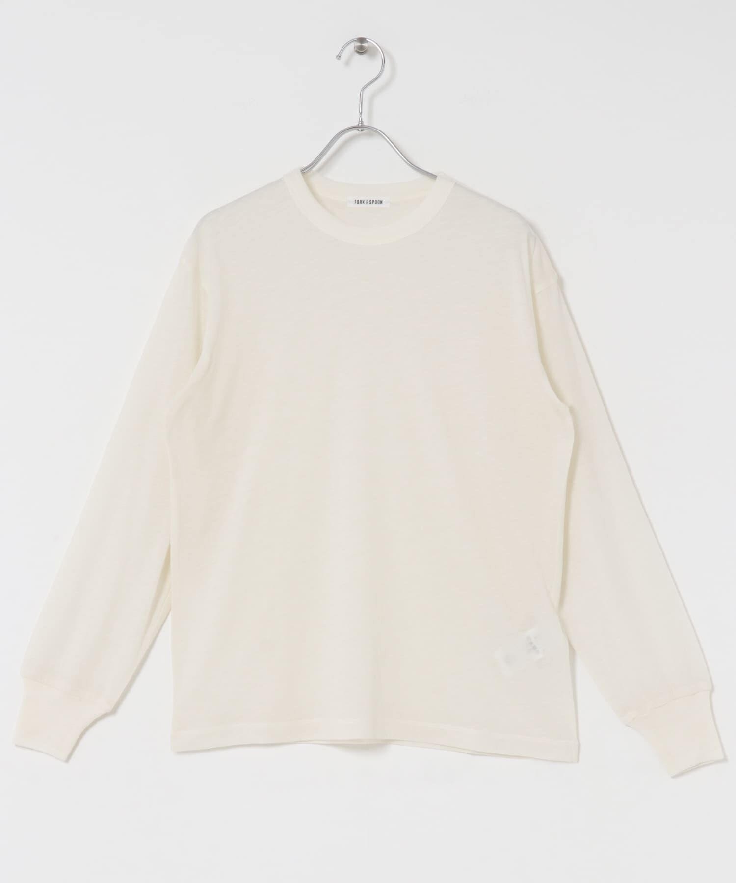 URBAN RESEARCH DOORS「FORK&SPOON　ウール混クルーネックカットソー」|Tシャツ・カットソー|