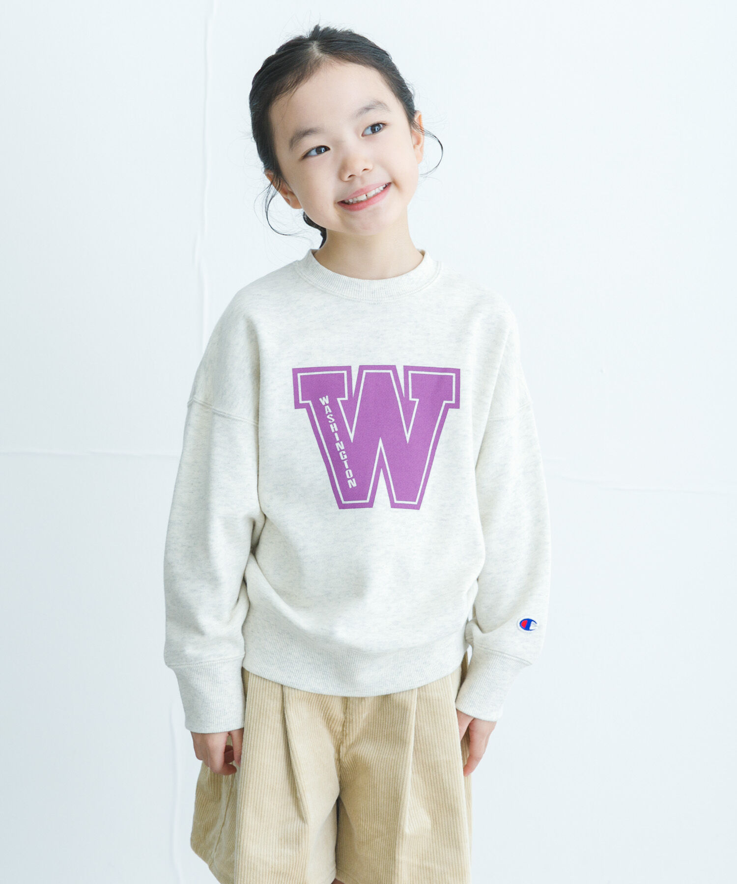URBAN RESEARCH DOORS「『別注』Champion&times;DOORS　ロゴスウェット(KIDS)」|その他|