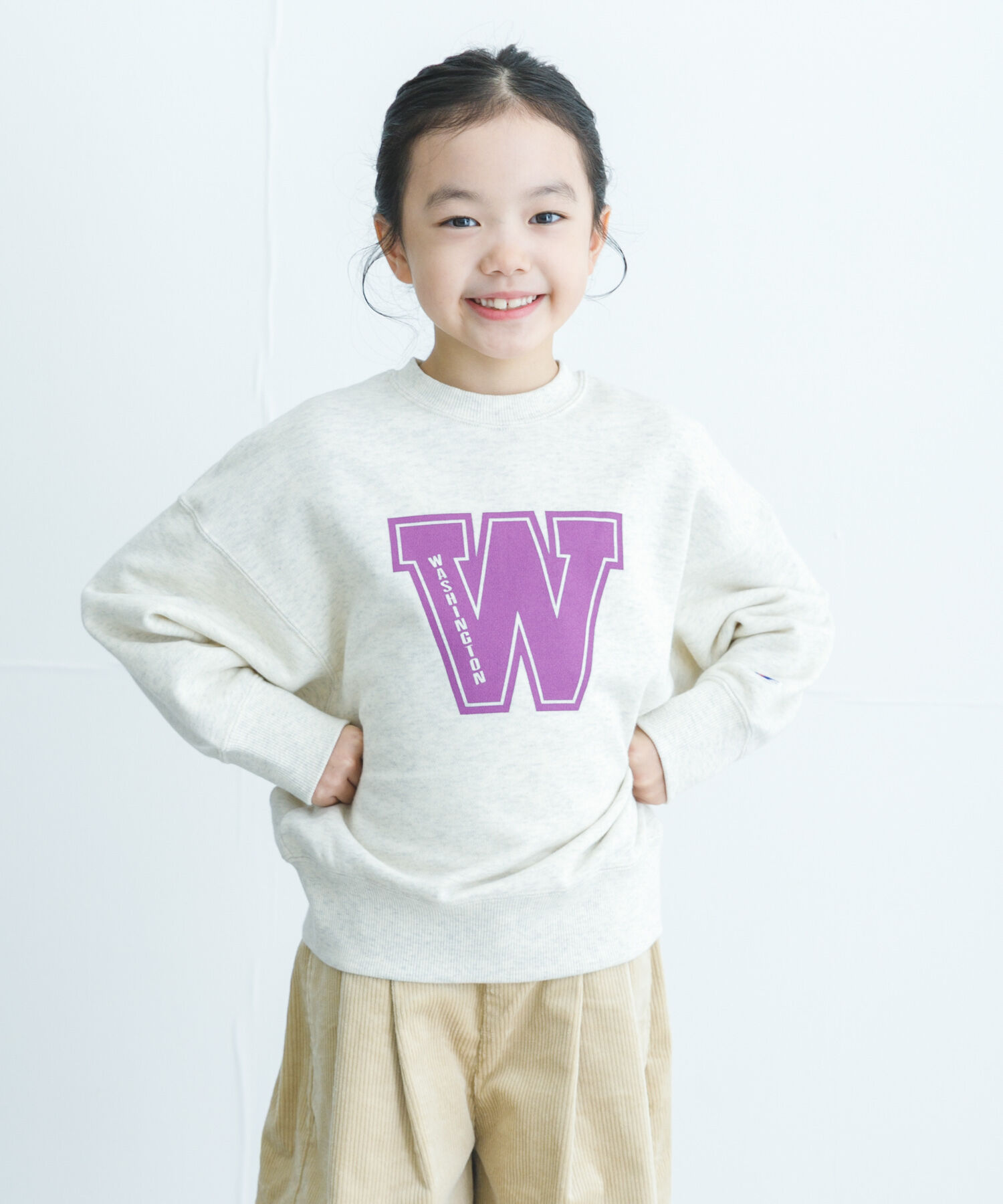 URBAN RESEARCH DOORS「『別注』Champion&times;DOORS　ロゴスウェット(KIDS)」|その他|