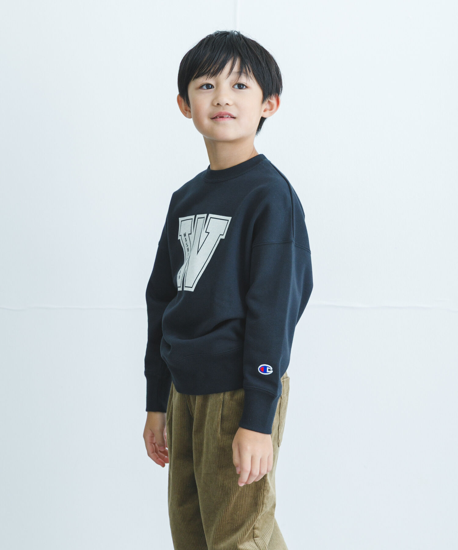 URBAN RESEARCH DOORS「『別注』Champion&times;DOORS　ロゴスウェット(KIDS)」|その他|