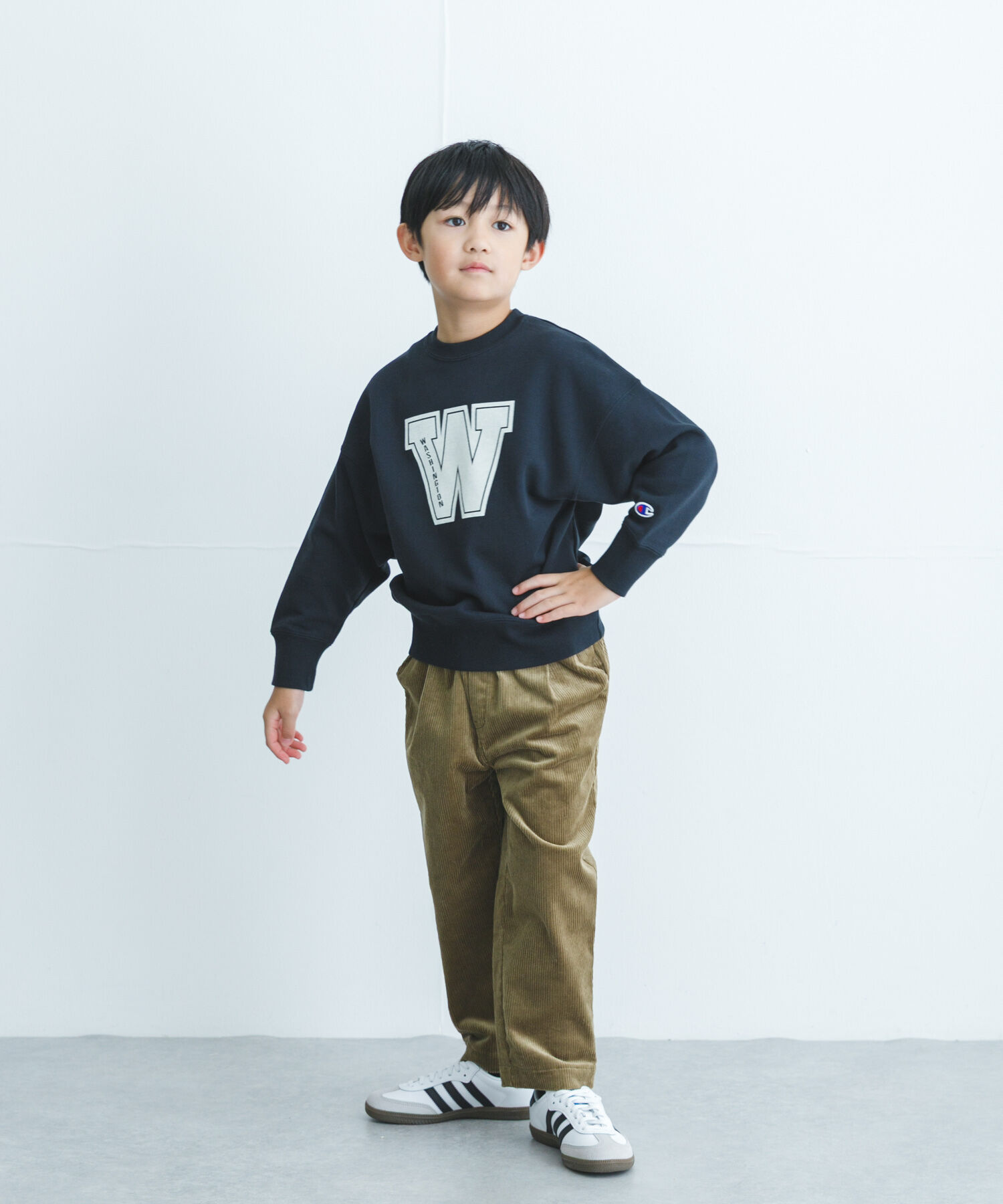 URBAN RESEARCH DOORS「『別注』Champion&times;DOORS　ロゴスウェット(KIDS)」|その他|