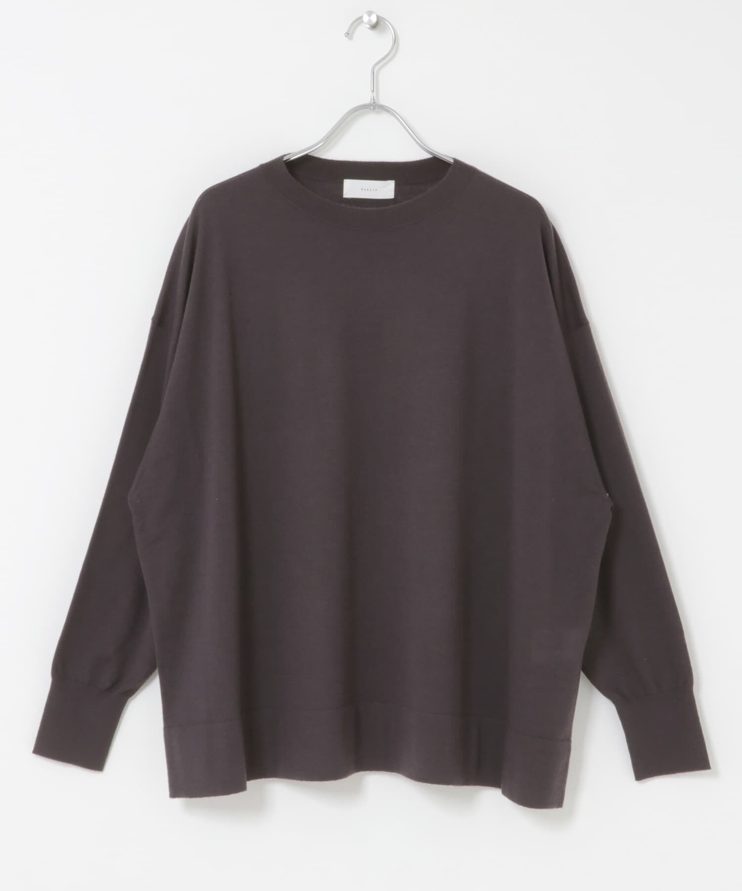 かぐれ「ウールハイゲージクルーネック」|ニット・セーター|