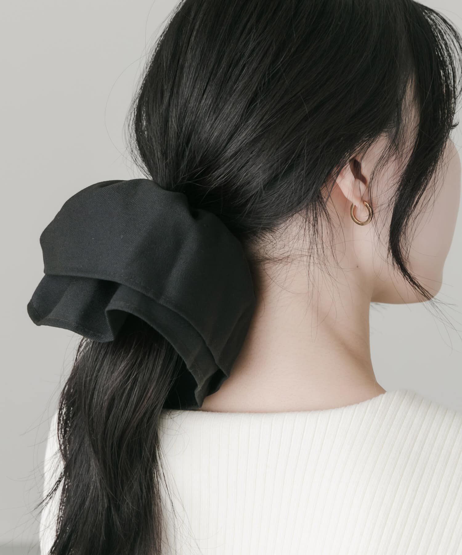 SMELLY「フリルボリュームシュシュ」|ヘアゴム・シュシュ|