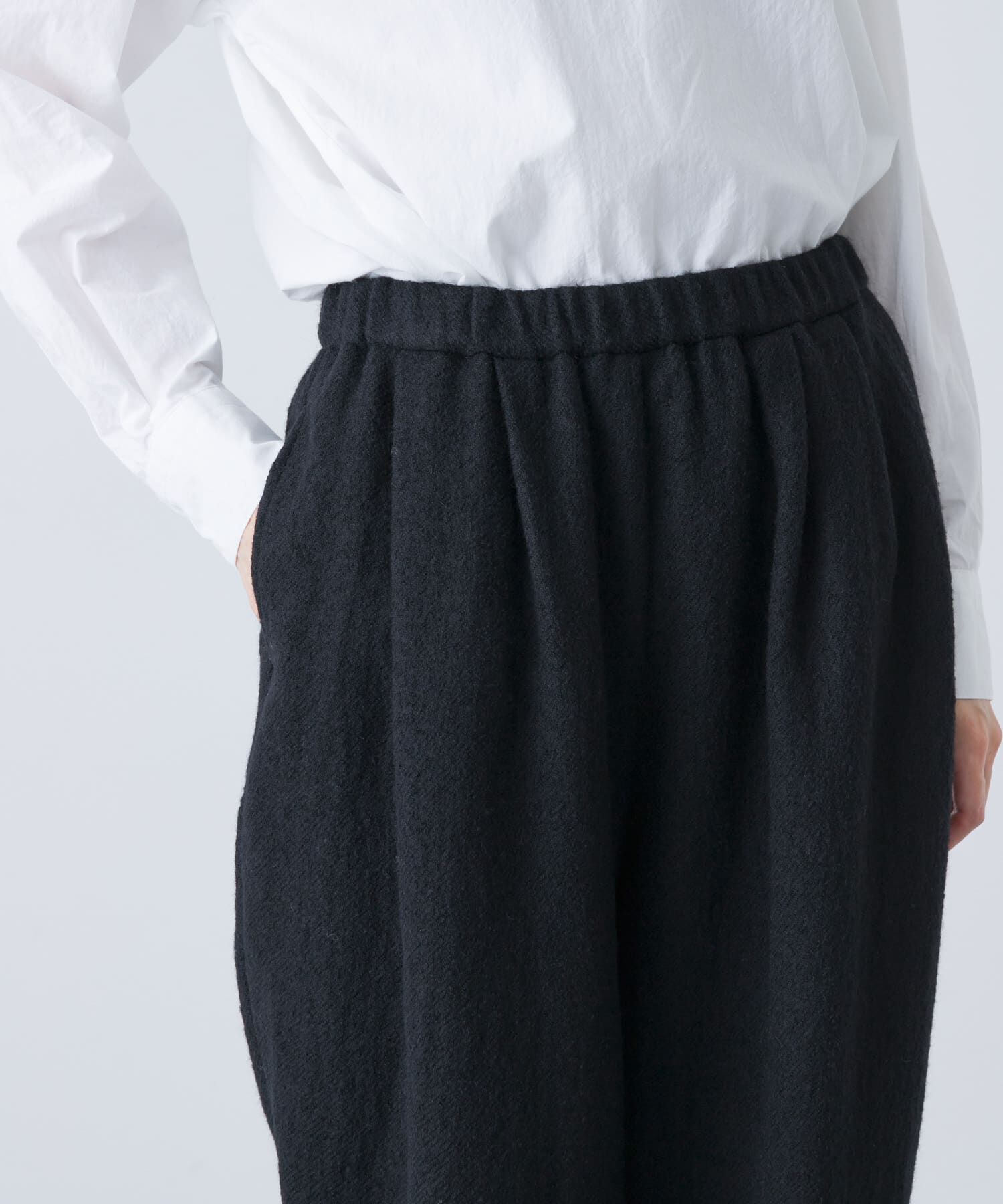 かぐれ「ウールテーパードパンツ」|その他|