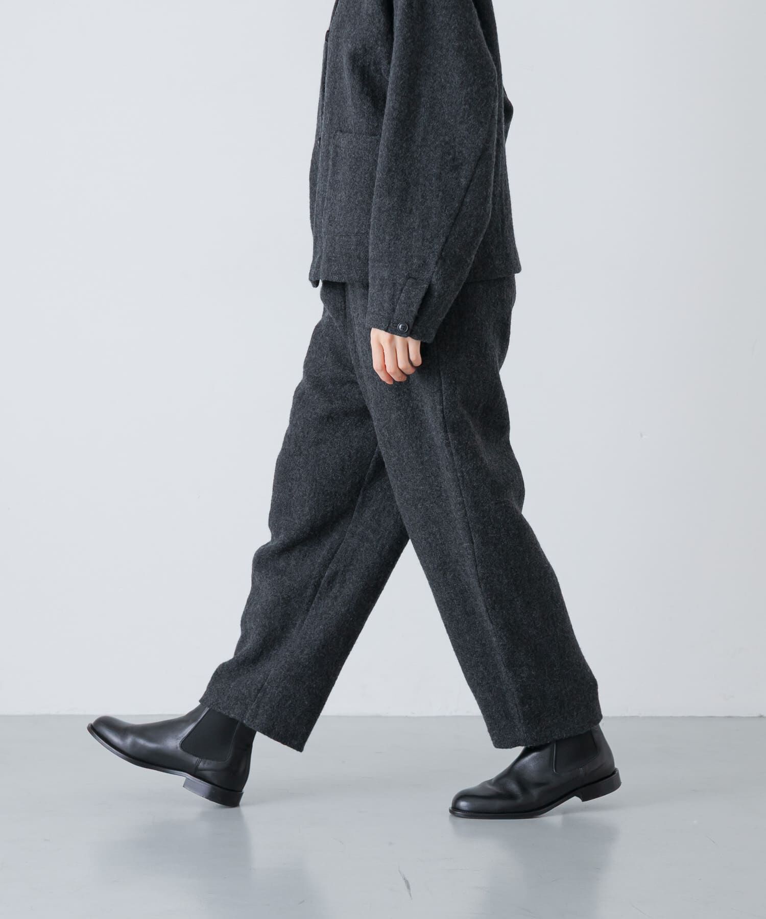かぐれ「ウールテーパードパンツ」|その他|