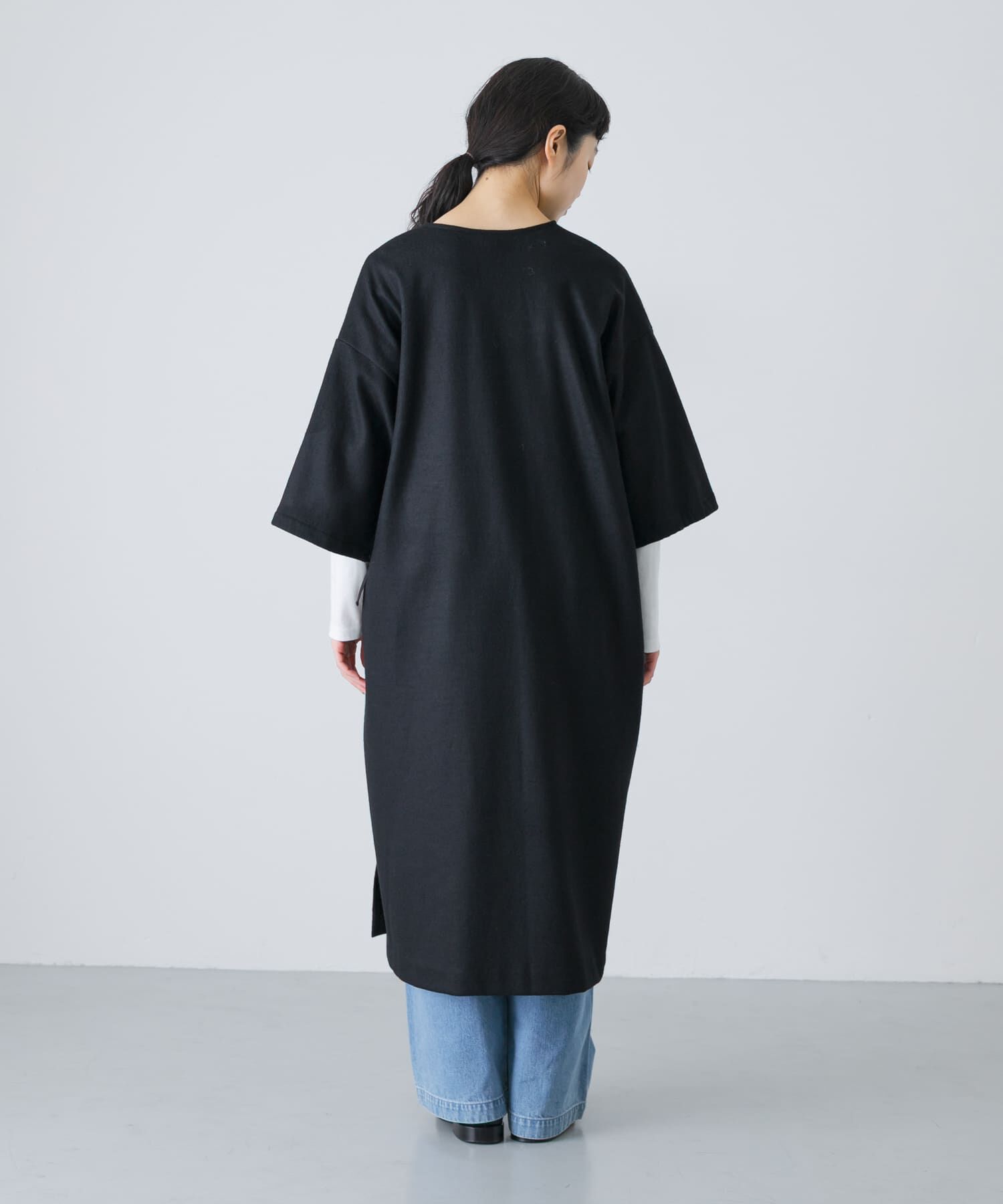 かぐれ「ウールオーバーワンピース」|ワンピース|