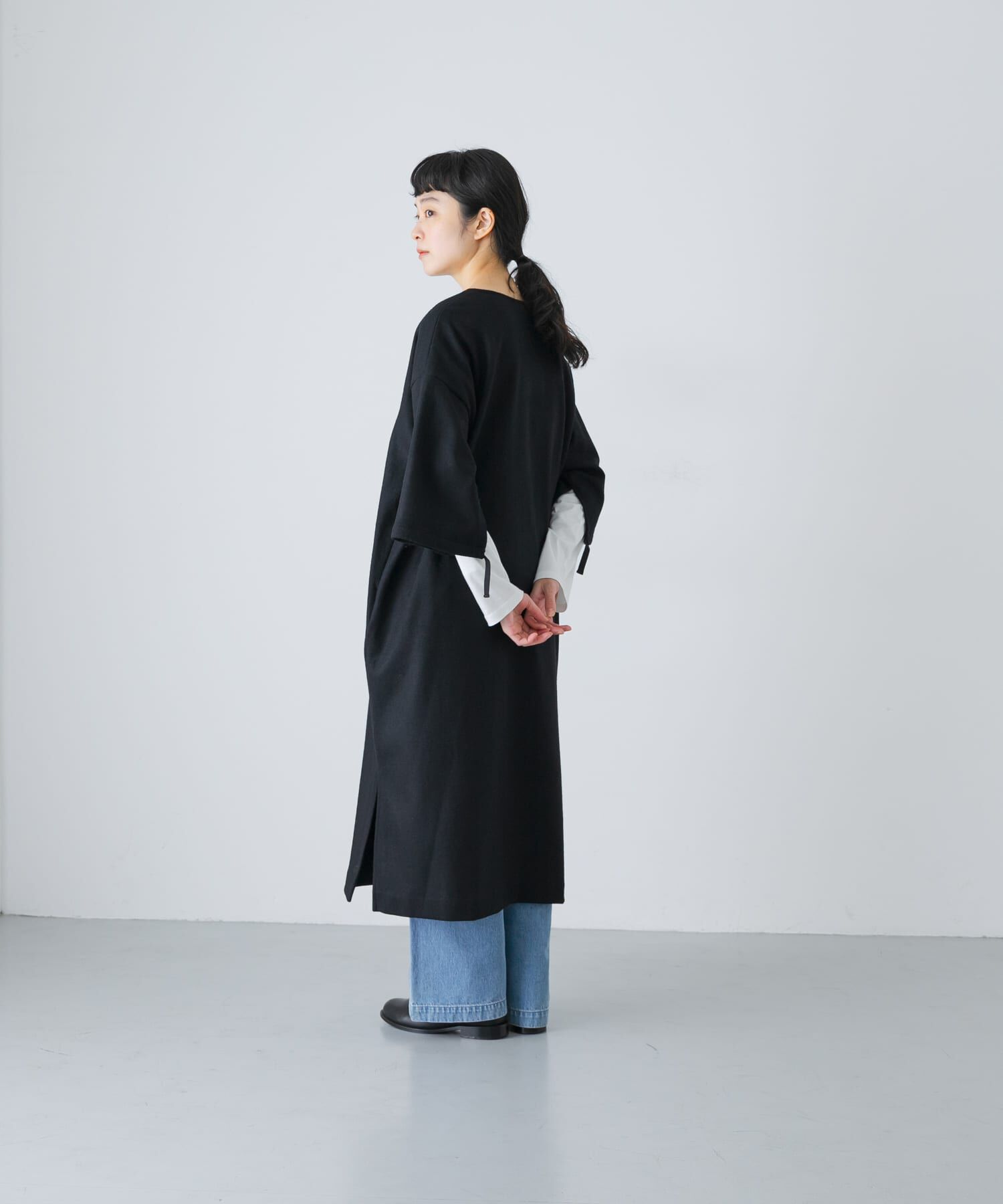 かぐれ「ウールオーバーワンピース」|ワンピース|