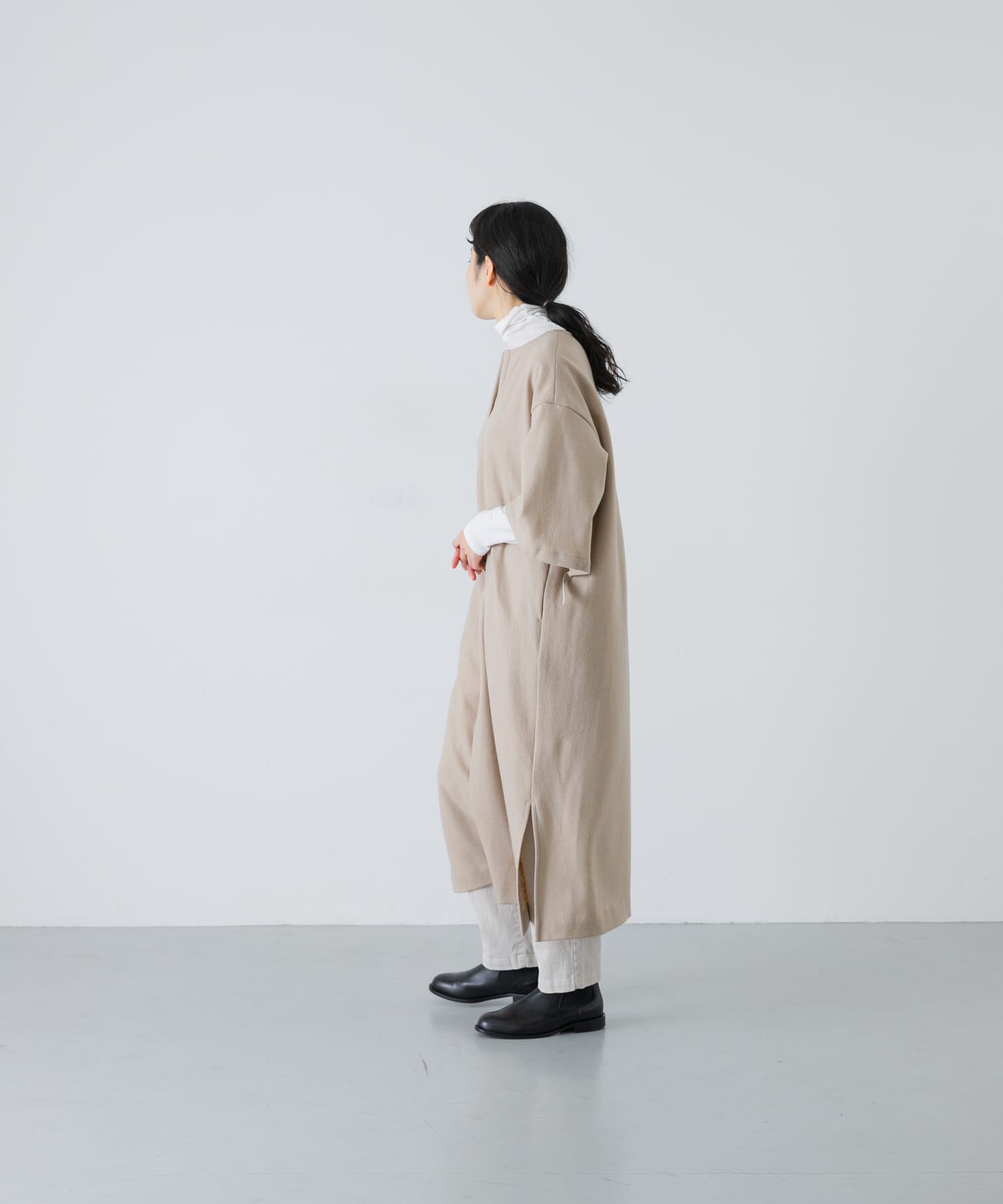 かぐれ「ウールオーバーワンピース」|ワンピース|