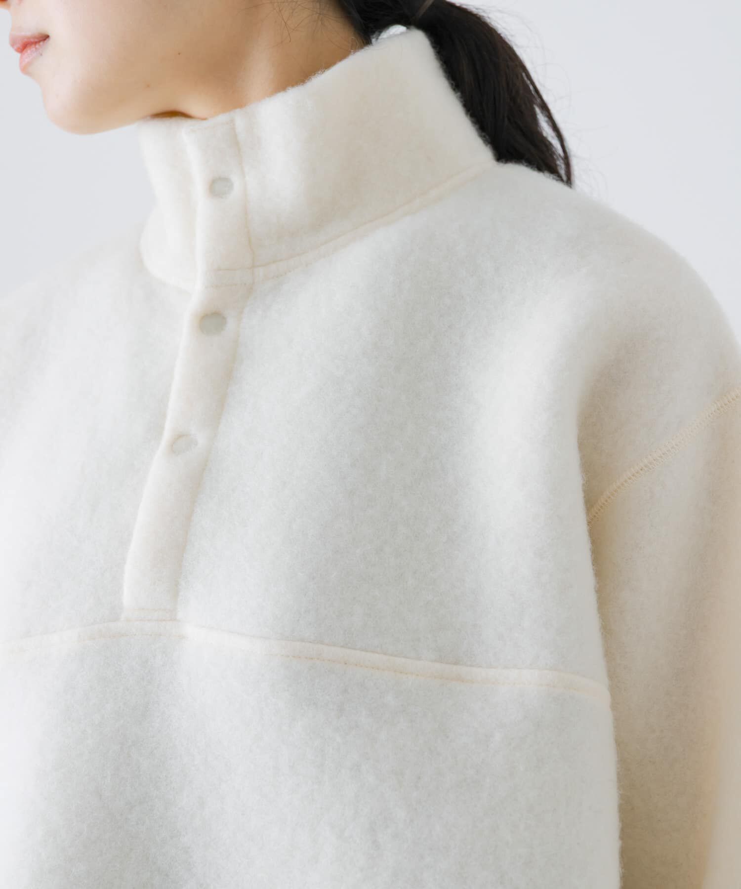 かぐれ「ウールコットンフリースプルオーバー」|その他|