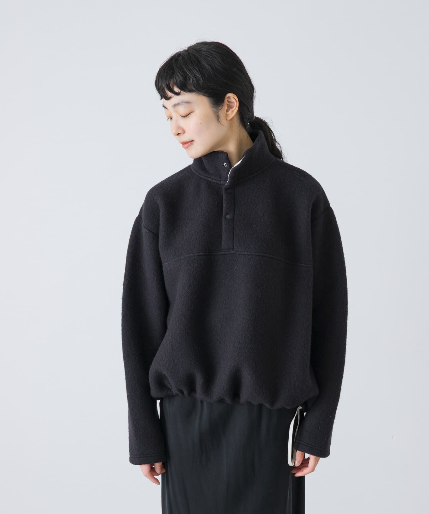 かぐれ「ウールコットンフリースプルオーバー」|その他|