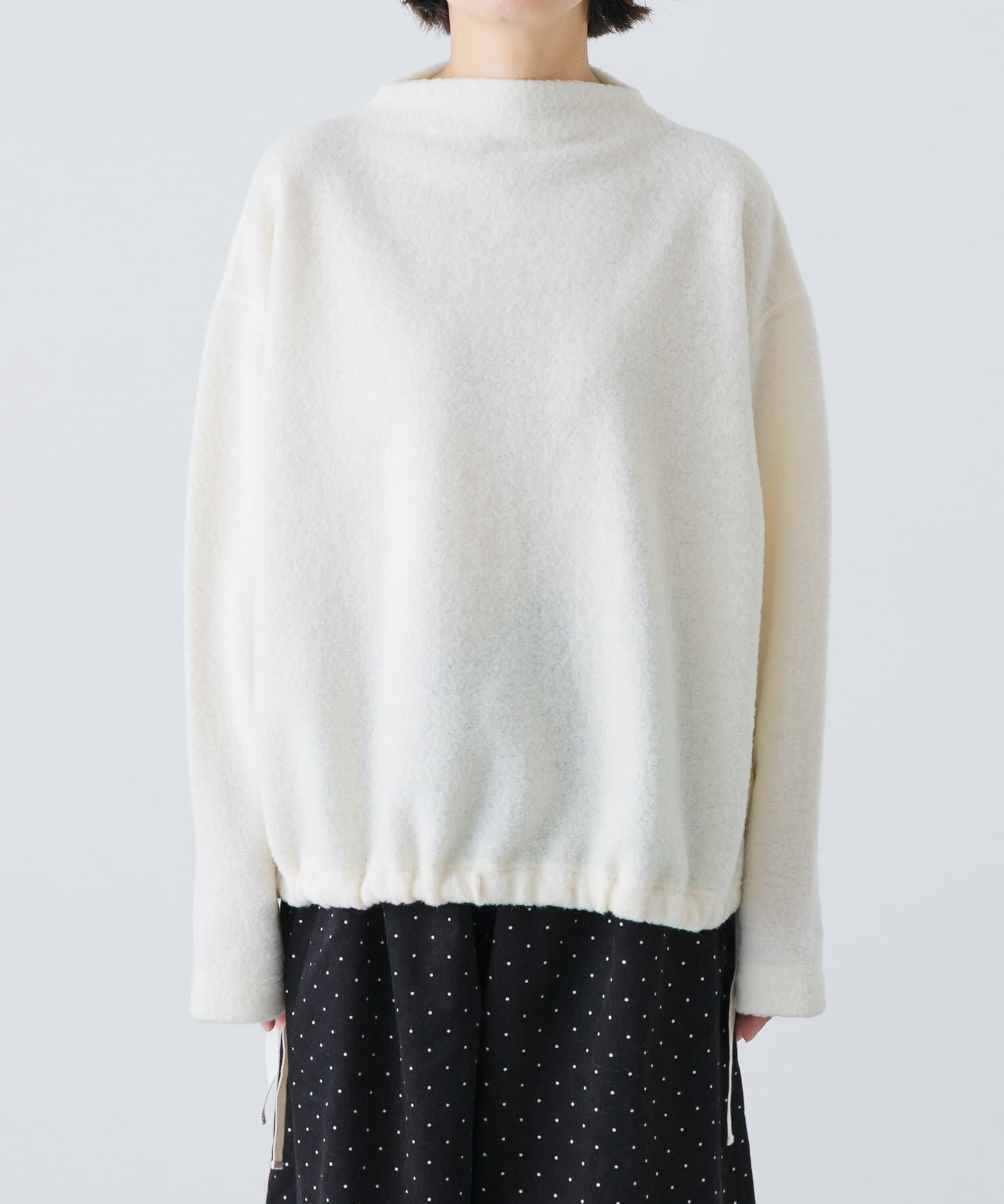 かぐれ「ウールループボトルネックプルオーバー」|その他|