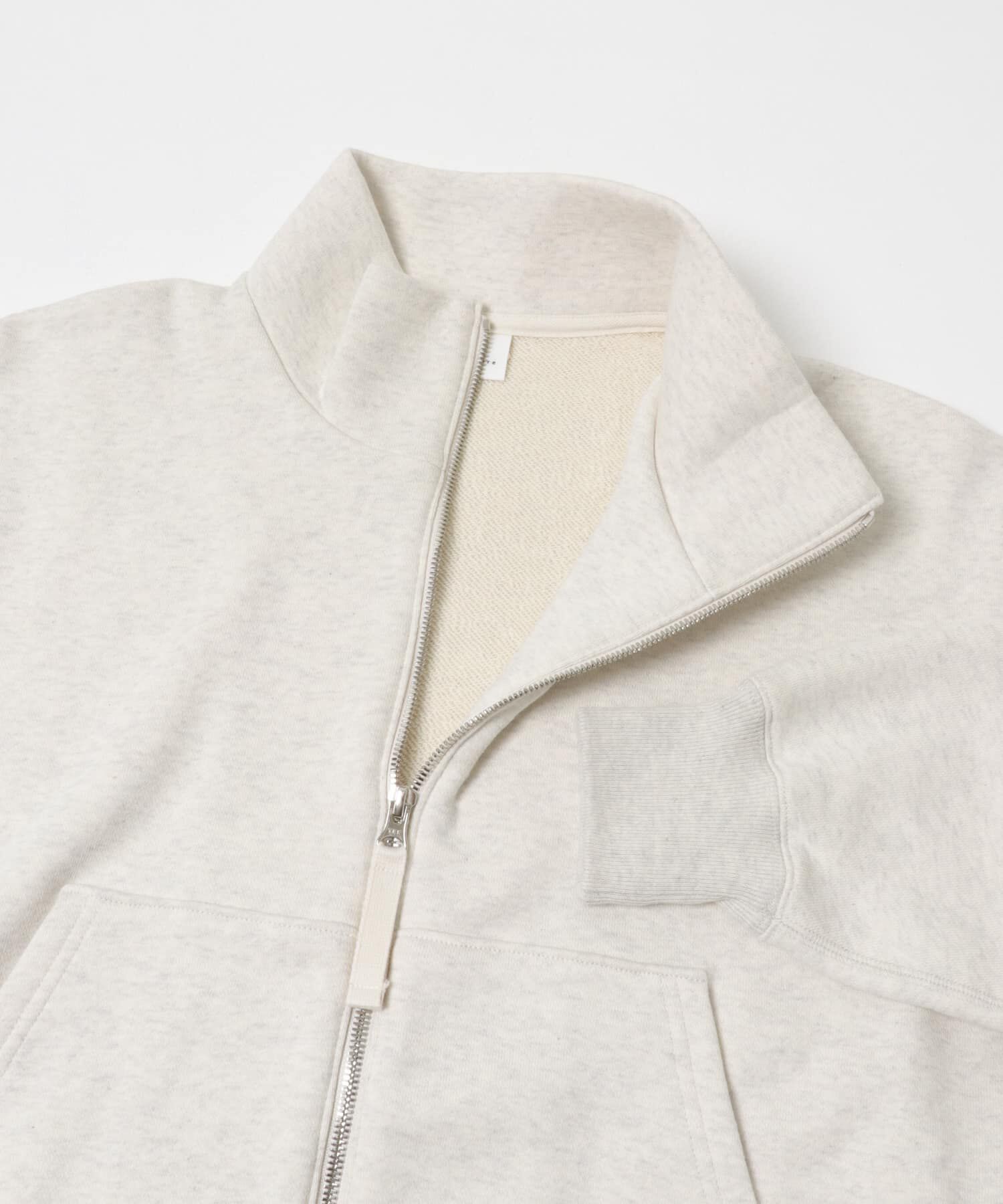 かぐれ「コットンスウェットスタンドジップ」|スウェット・ジャージ|