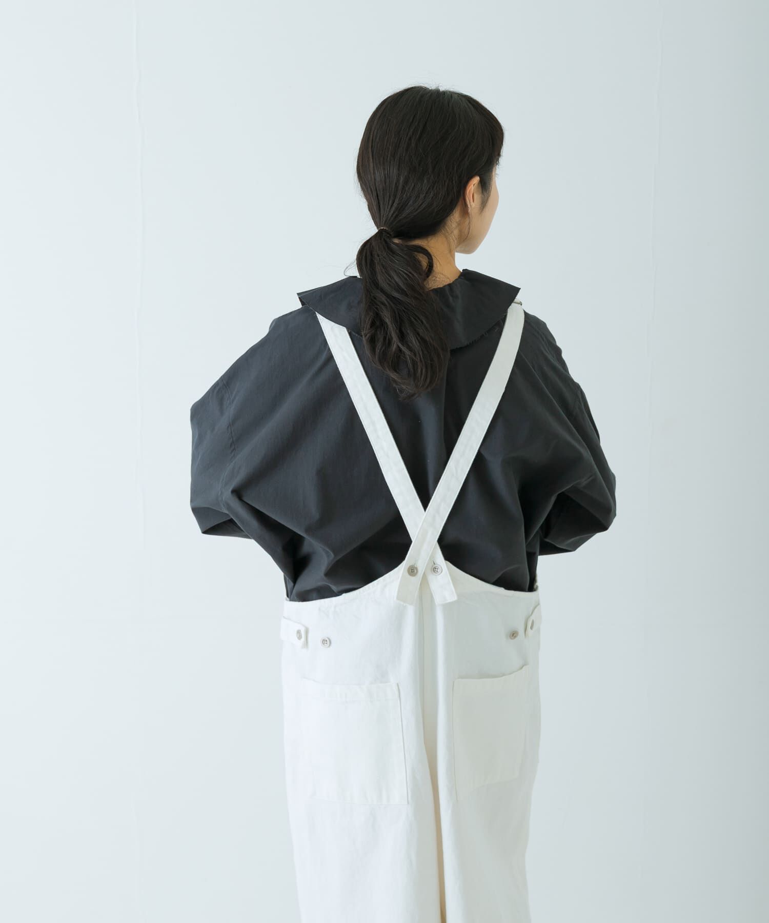 かぐれ「コットンフリルカラーシャツ」|シャツ・ブラウス|