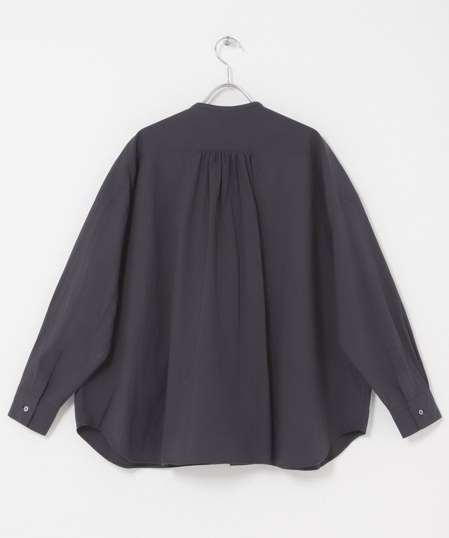 かぐれ「コットンフリルワイドシャツ」|シャツ・ブラウス|