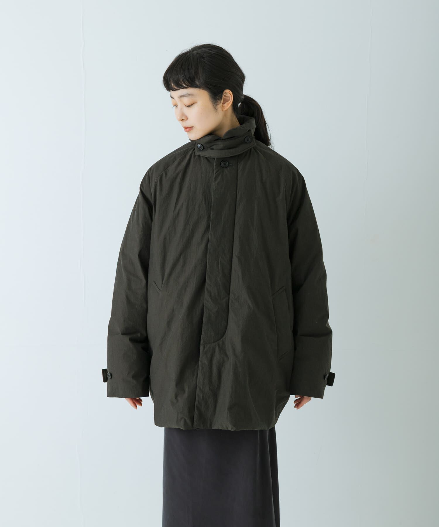 かぐれ「コットンダウンジャケット」|ダウン|