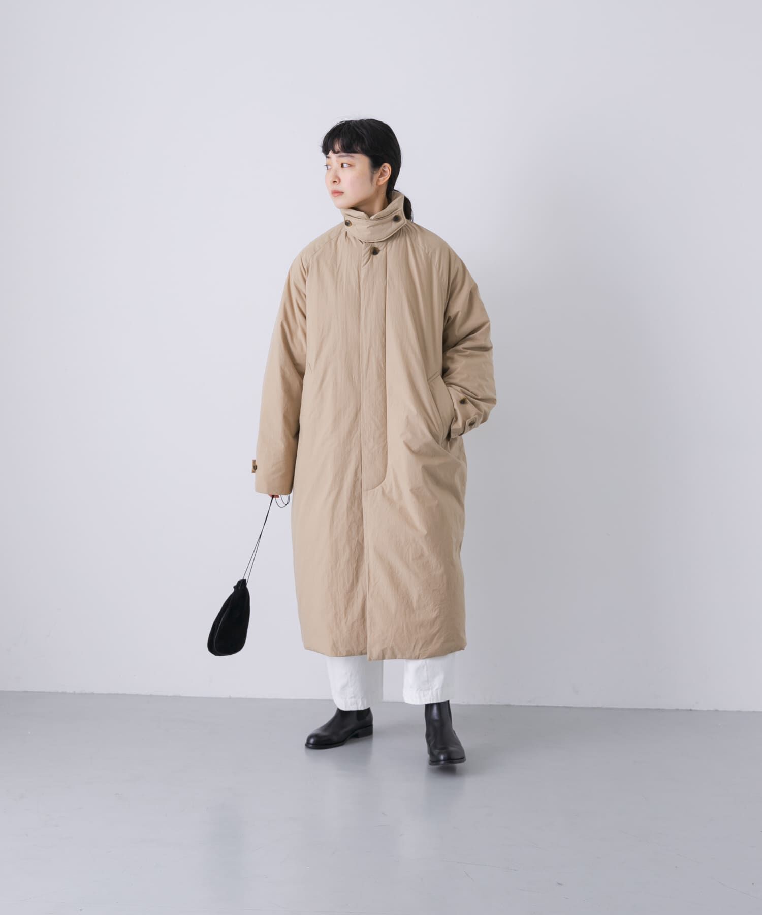 かぐれ「コットンダウンコート」|ダウン|