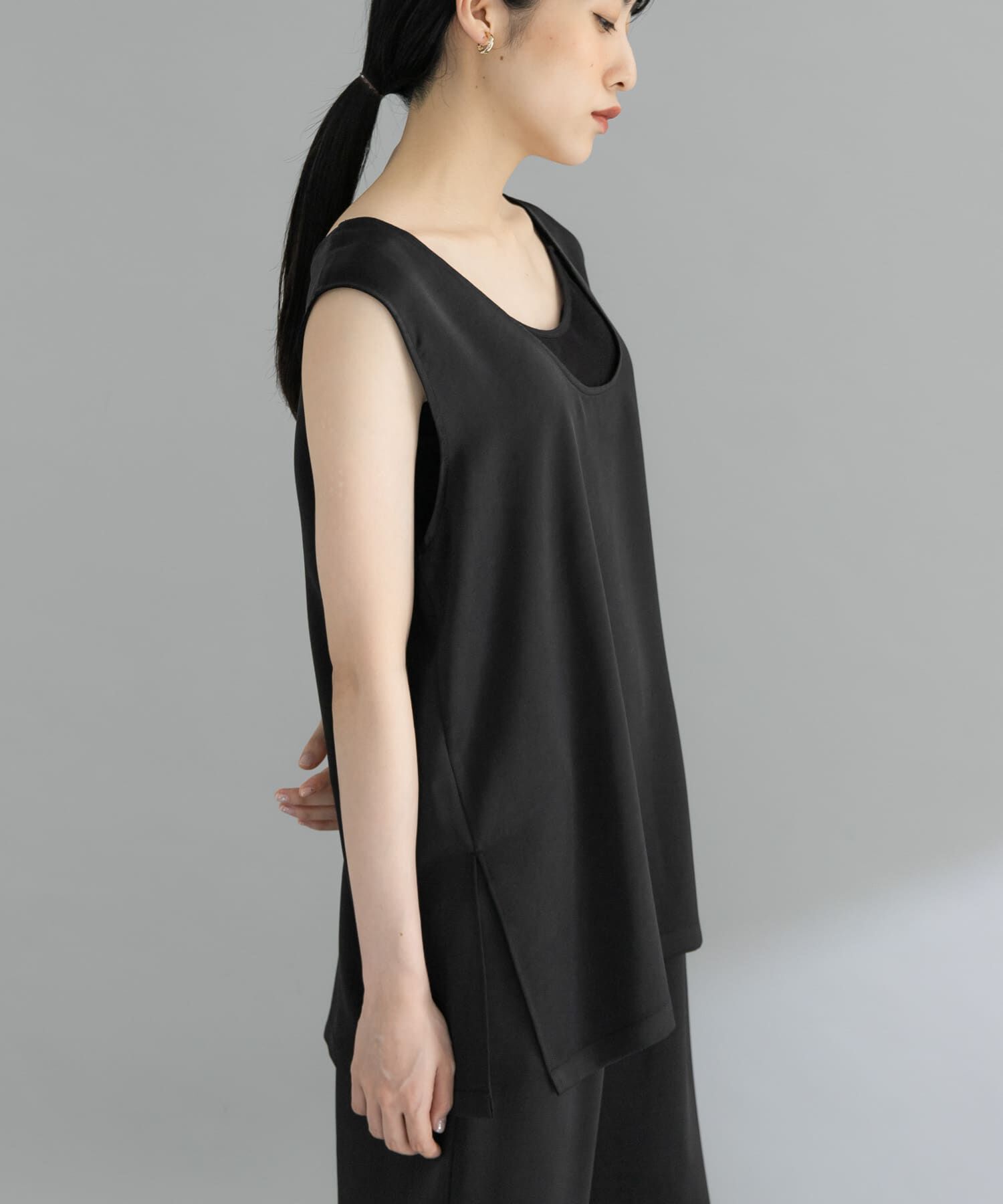  「『WEB限定』サテンセットアップ」|その他|