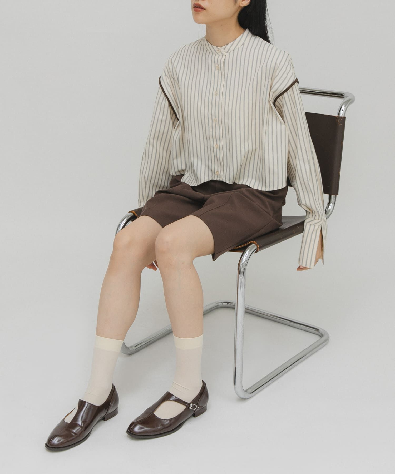  「アシンメトリーメリージェーンローファー」|その他|