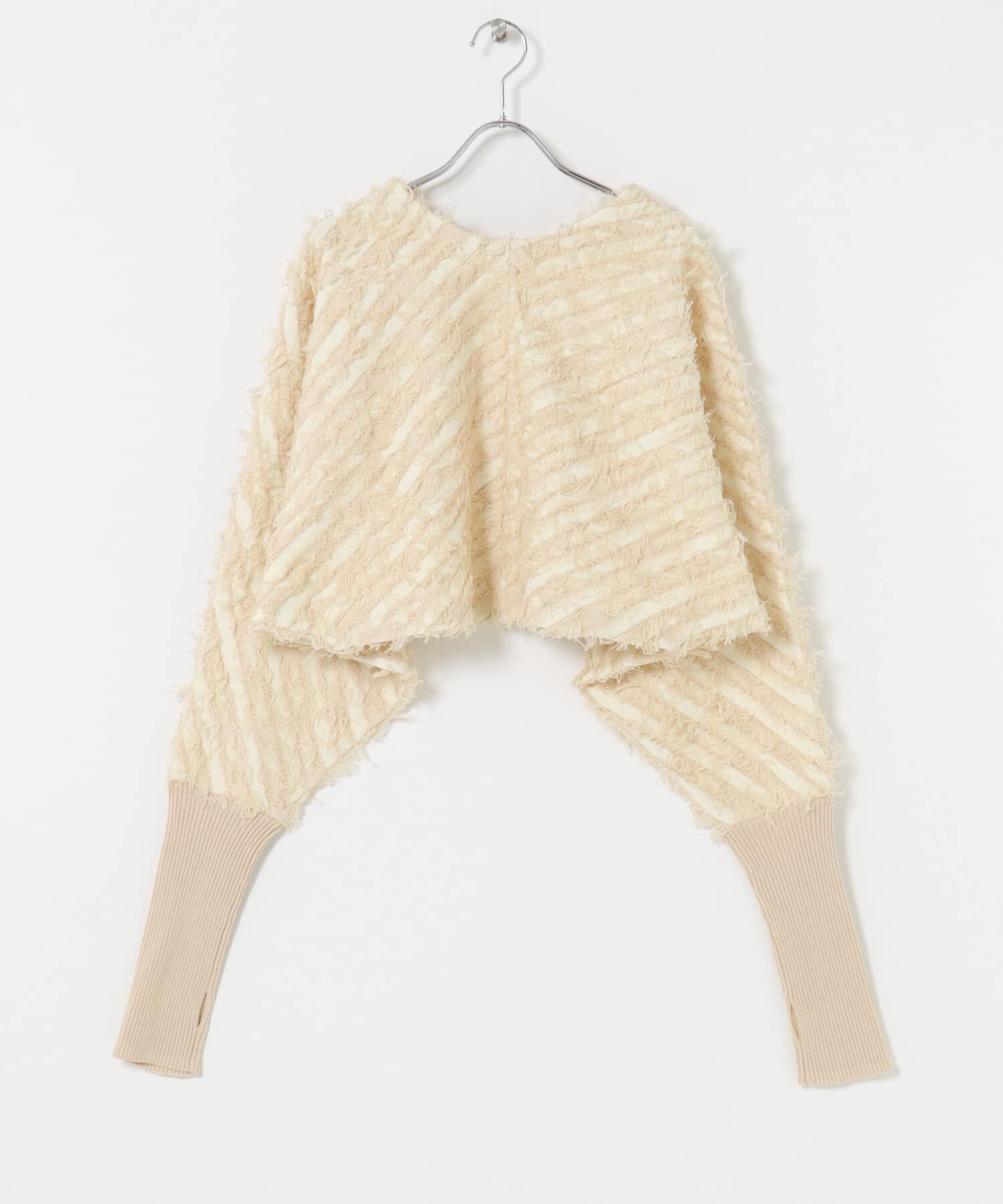  「2WAYフリンジカーディガン」|カーディガン|