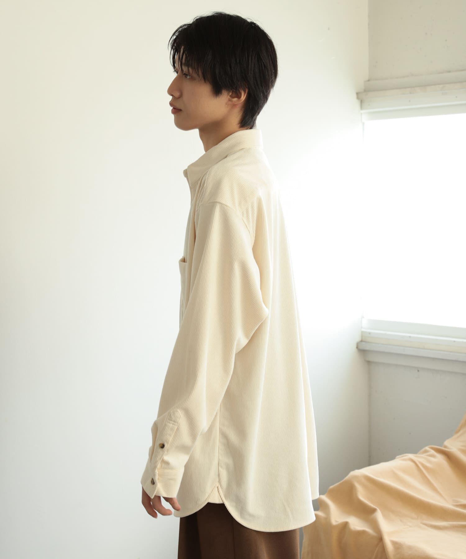 SENSE OF PLACE by URBAN RESEARCH「コーデュロイルーズシャツ」|シャツ・ブラウス|