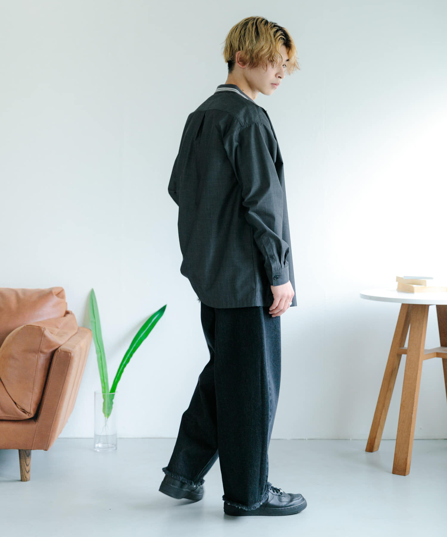 SENSE OF PLACE by URBAN RESEARCH「リブラインレギュラーカラーシャツ」|シャツ・ブラウス|