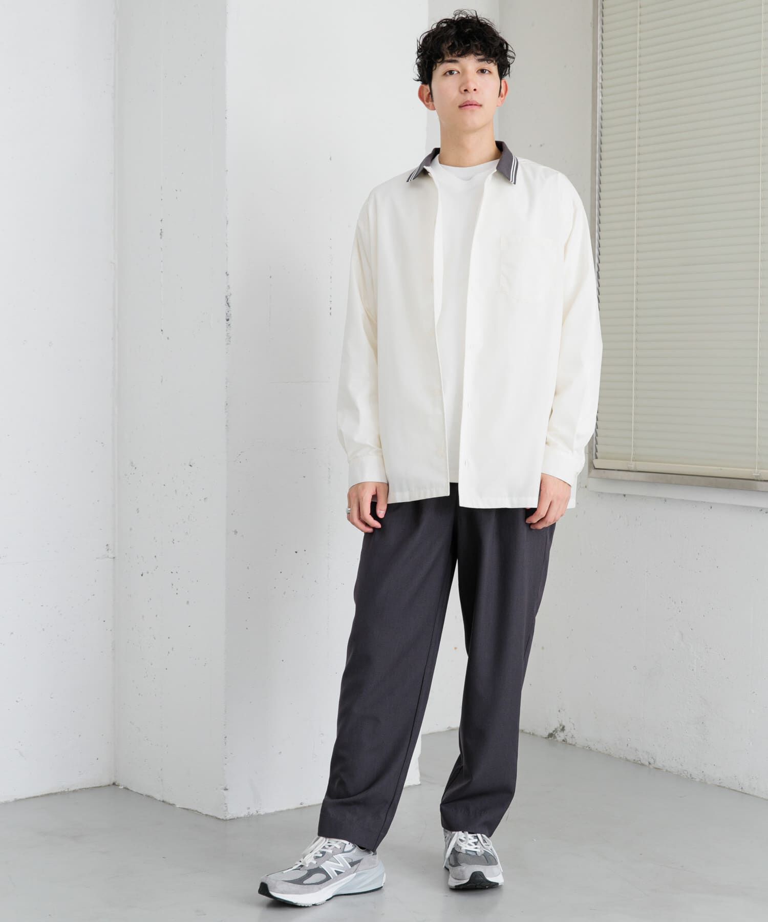 SENSE OF PLACE by URBAN RESEARCH「リブラインレギュラーカラーシャツ」|シャツ・ブラウス|