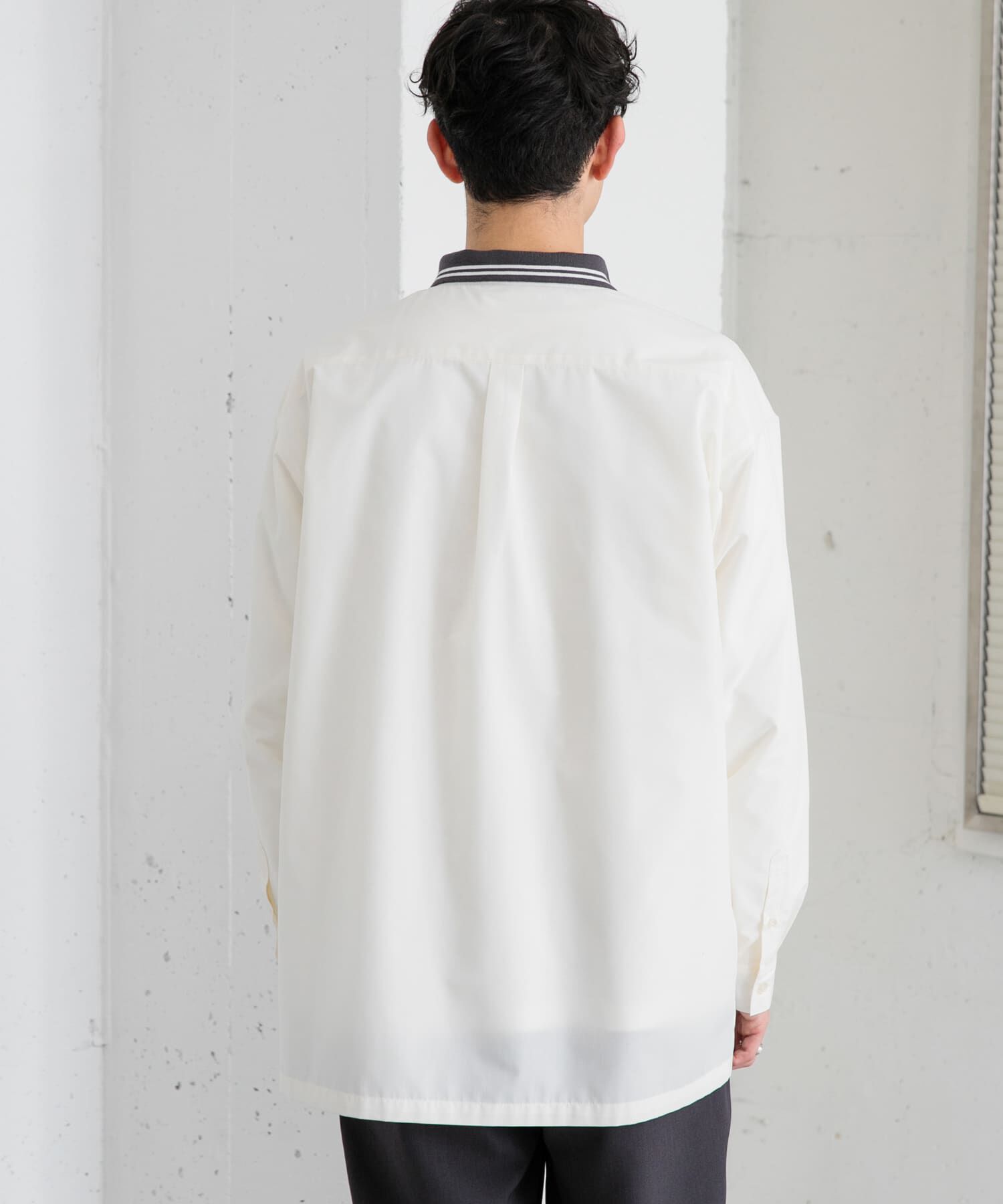 SENSE OF PLACE by URBAN RESEARCH「リブラインレギュラーカラーシャツ」|シャツ・ブラウス|