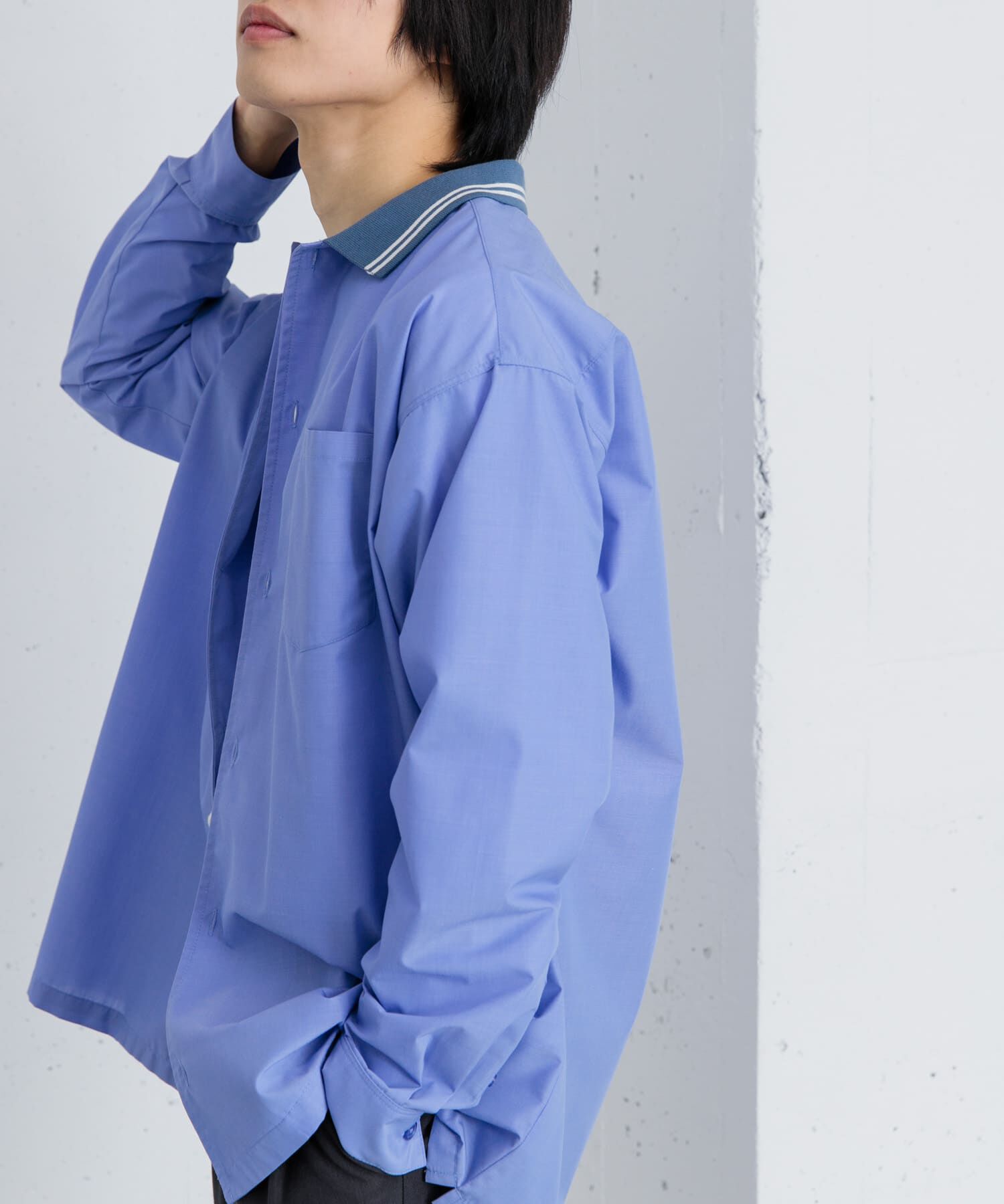 SENSE OF PLACE by URBAN RESEARCH「リブラインレギュラーカラーシャツ」|シャツ・ブラウス|