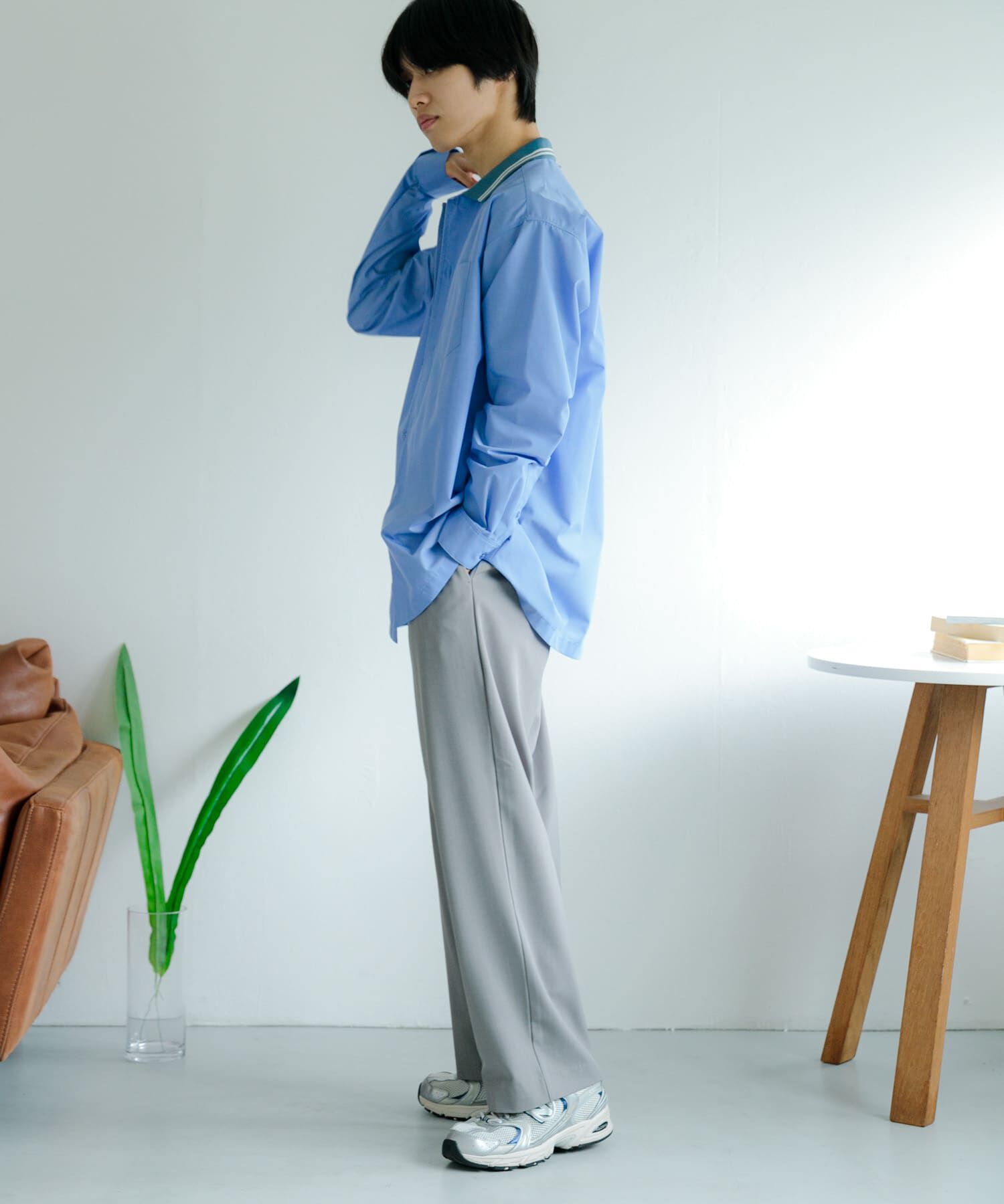 SENSE OF PLACE by URBAN RESEARCH「リブラインレギュラーカラーシャツ」|シャツ・ブラウス|