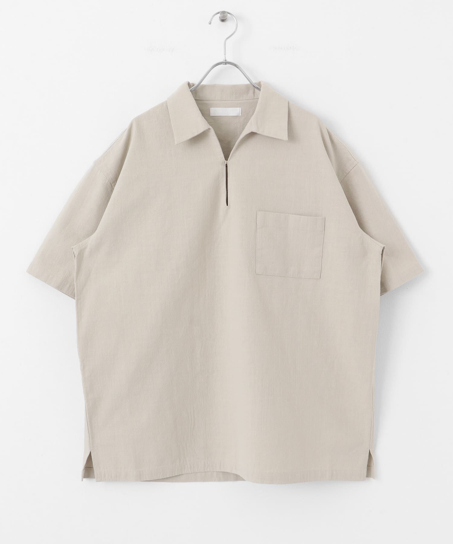 SENSE OF PLACE by URBAN RESEARCH「ドライタッチプルオーバーショートスリーブシャツ」|シャツ・ブラウス|