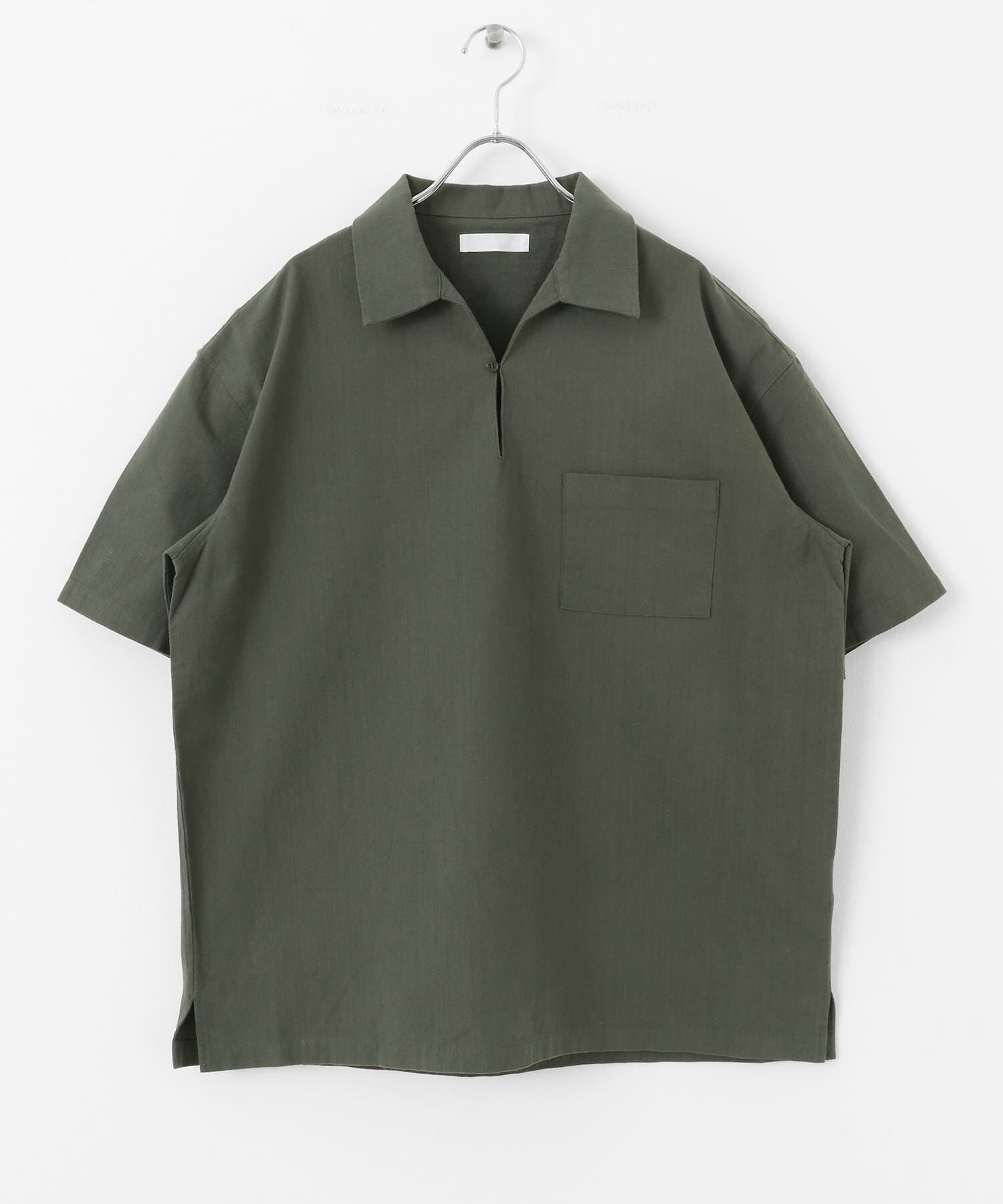 SENSE OF PLACE by URBAN RESEARCH「ドライタッチプルオーバーショートスリーブシャツ」|シャツ・ブラウス|