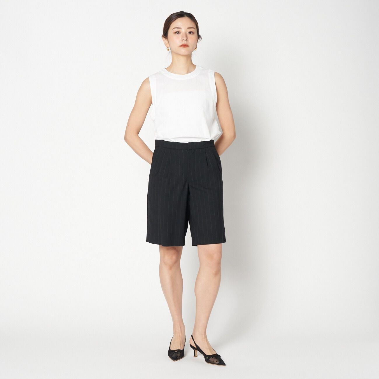  「Couture d' Adam STRIPE SHORT PANTS」|チノ|