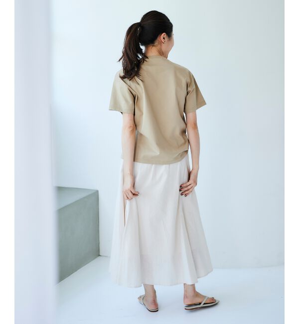 le.coeur blanc「コットン麻マーメイドスカート」|スカート|