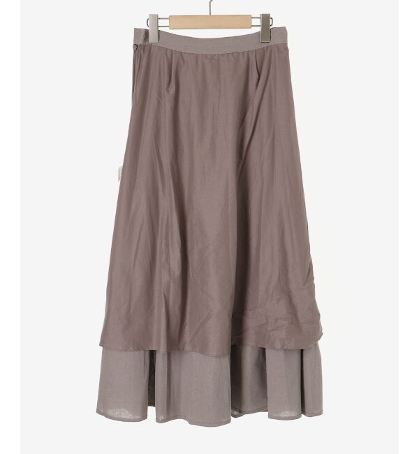 le.coeur blanc「コットン麻マーメイドスカート」|スカート|