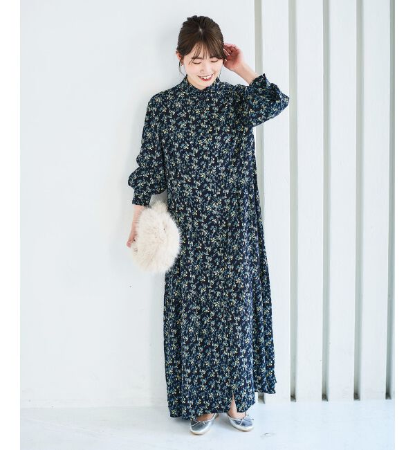 le.coeur blanc「IPEKERフリルネックワンピース」|ワンピース|